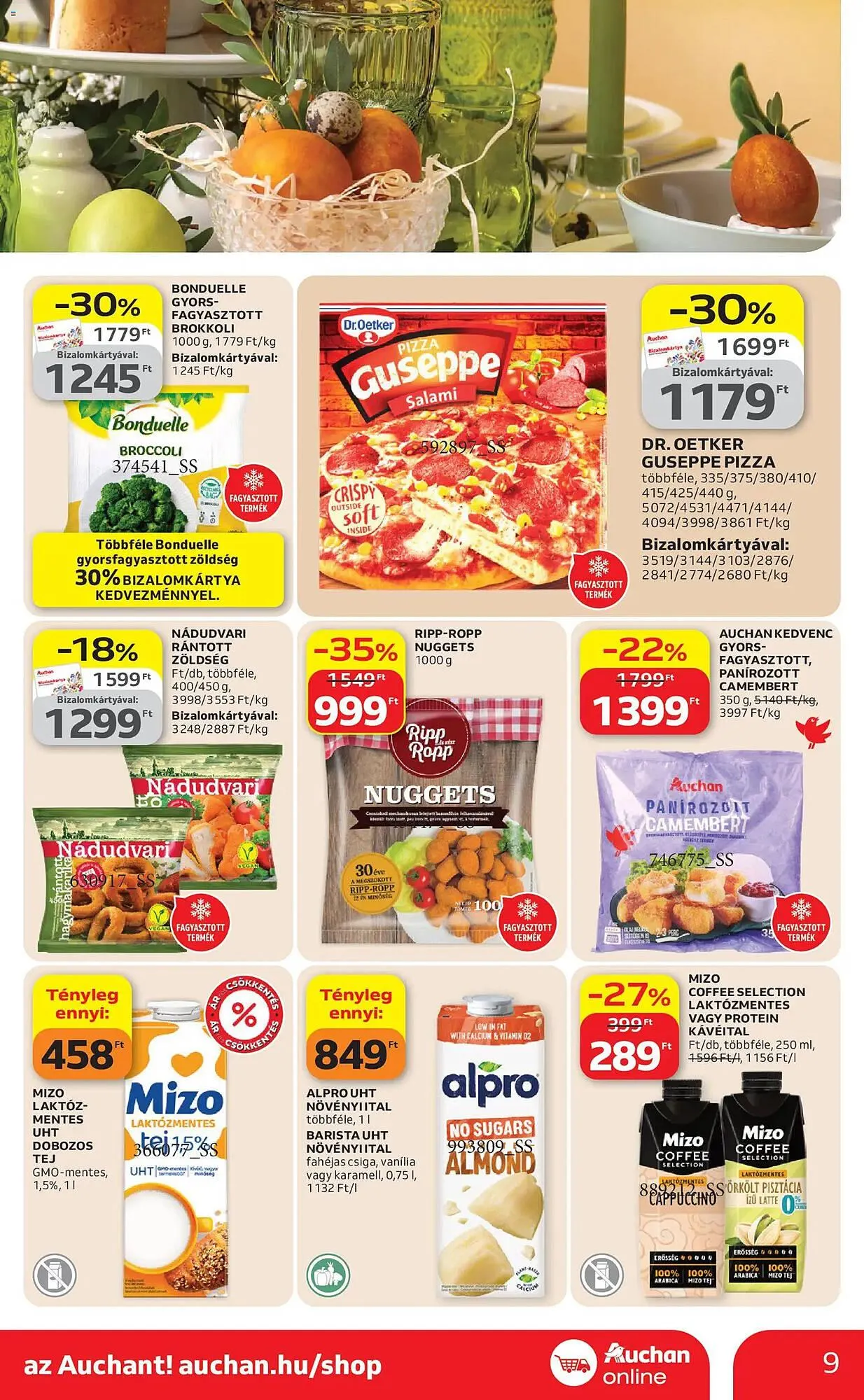 Katalógus Auchan akciós újság március 26.-tól április 8.-ig 2026. - Oldal 9