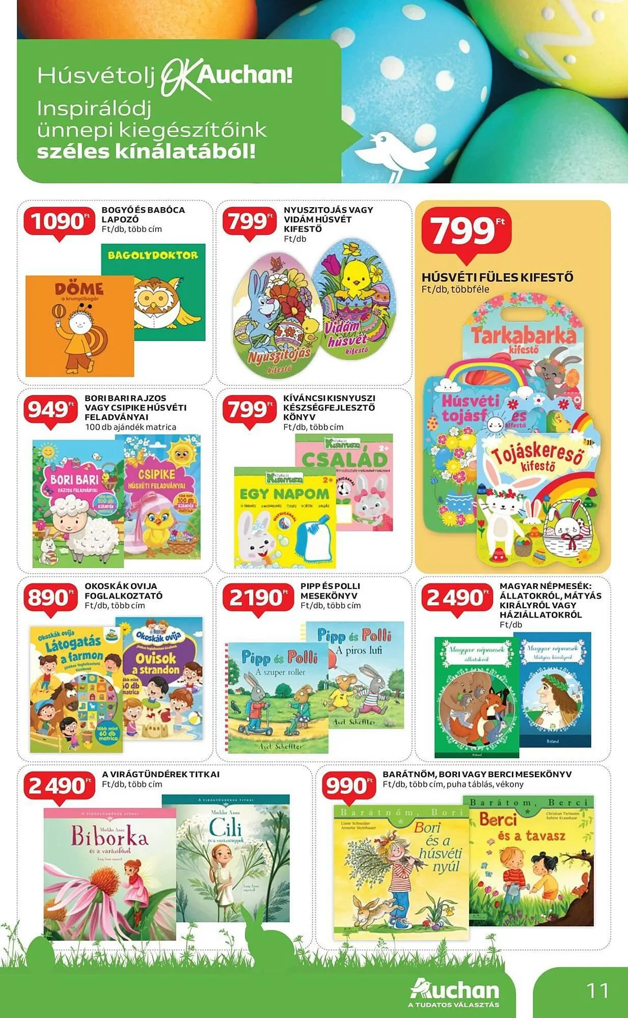 Katalógus Auchan akciós újság március 26.-tól április 19.-ig 2025. - Oldal 11