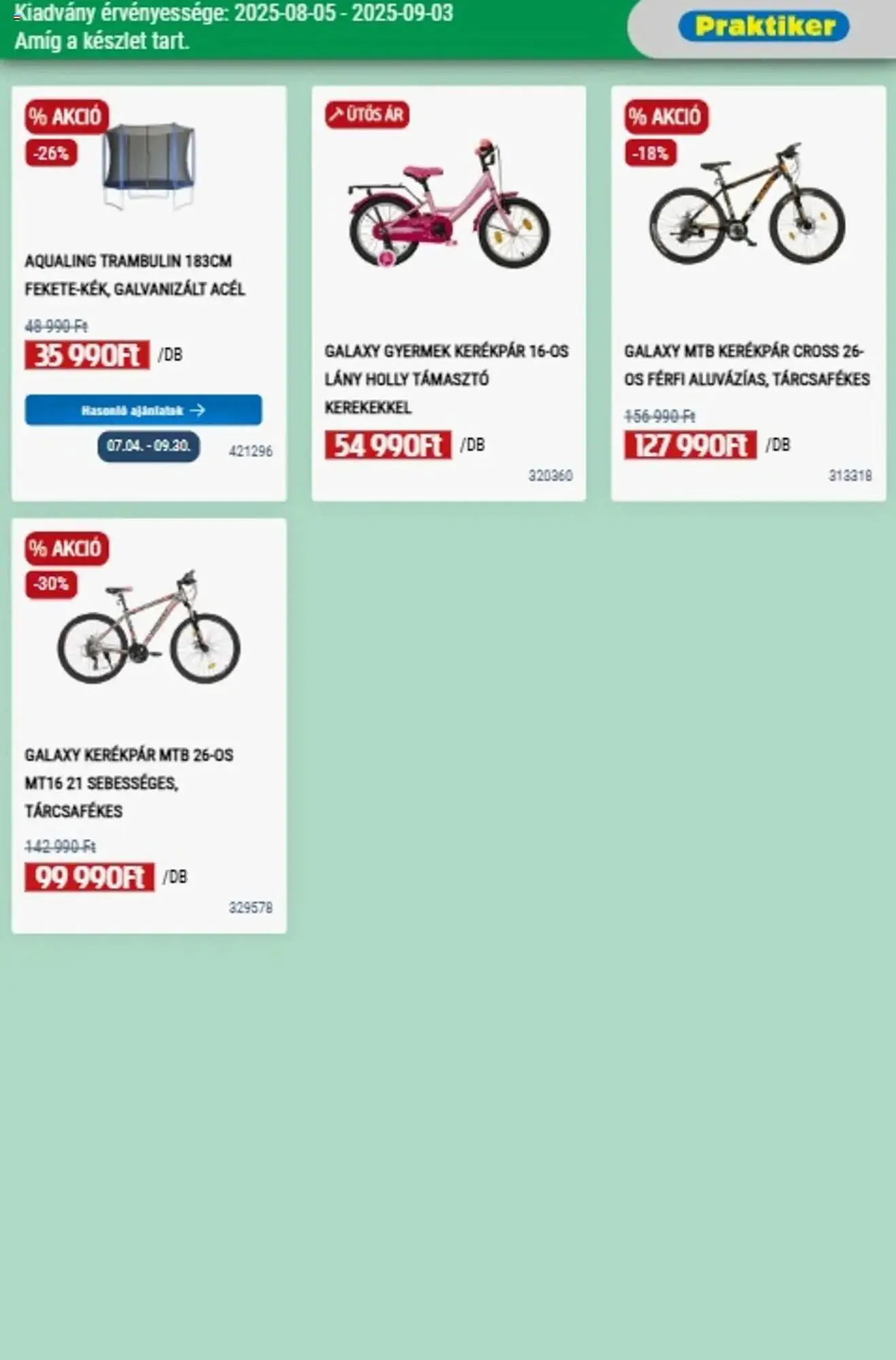 Katalógus Praktiker akciós újság augusztus 5.-tól szeptember 3.-ig 2025. - Oldal 35