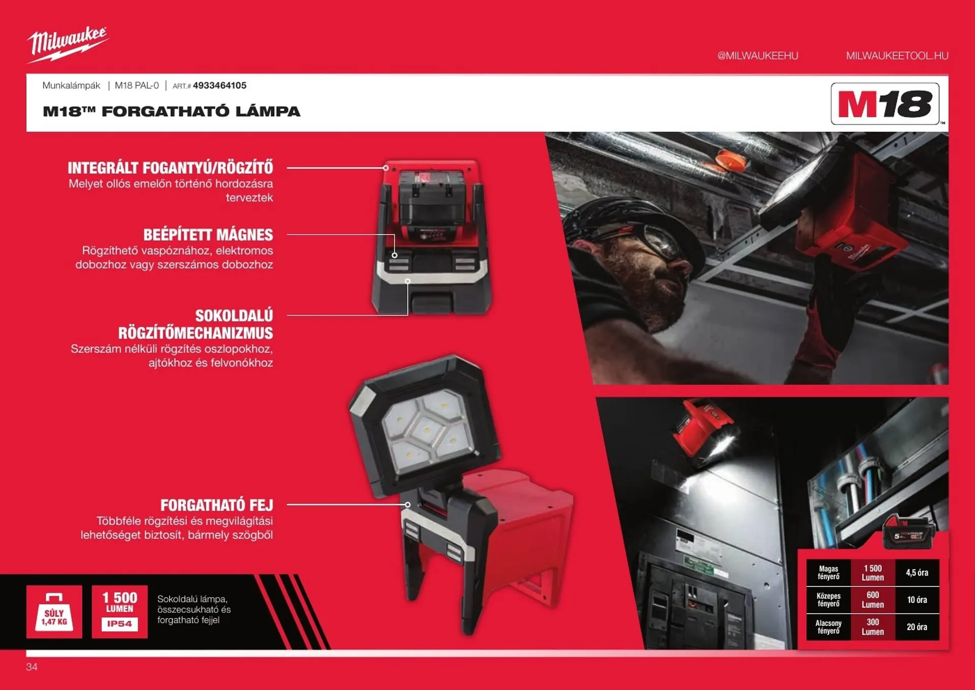 Katalógus Milwaukee akciós újság október 20.-tól december 31.-ig 2025. - Oldal 34