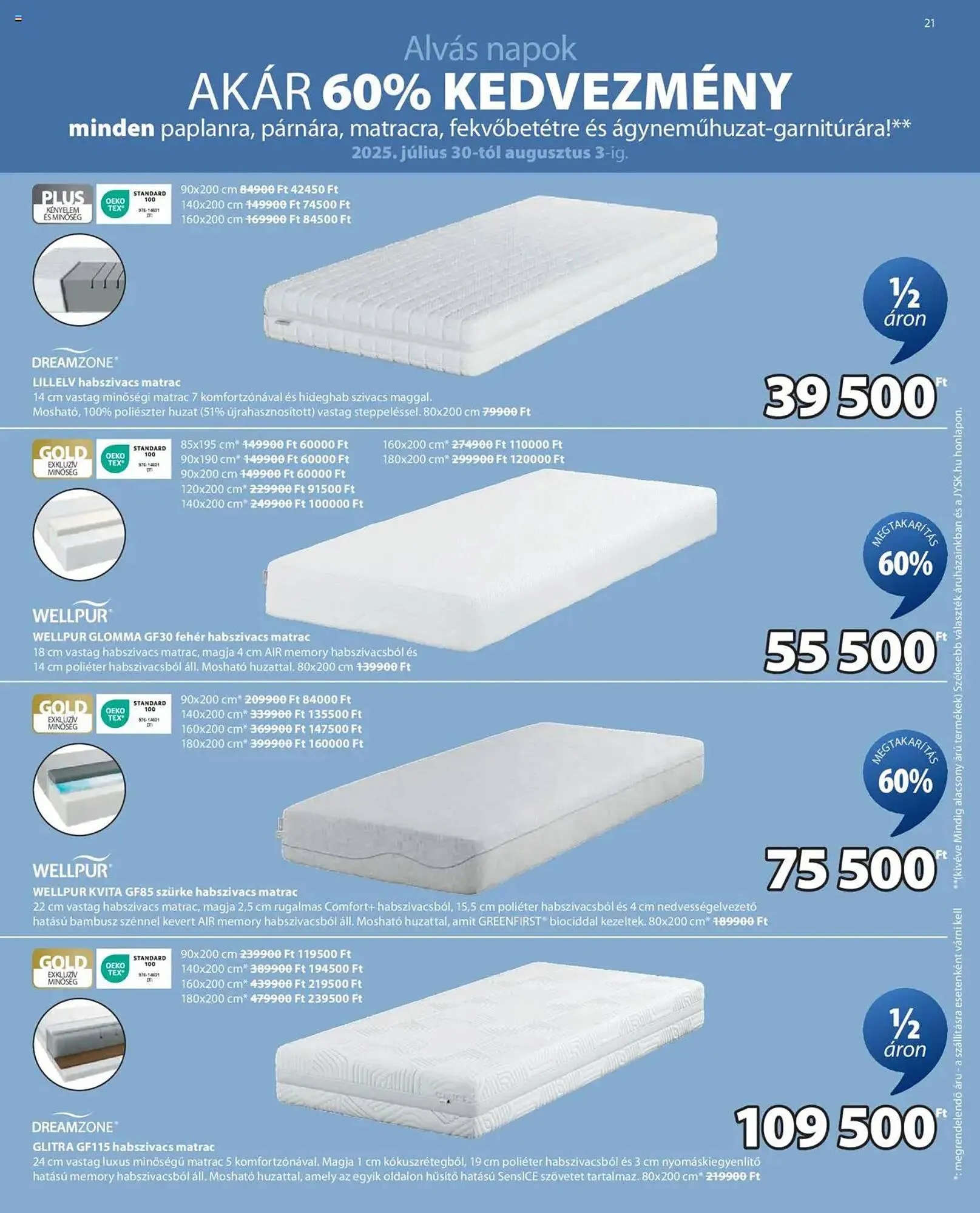 Katalógus JYSK akciós újság július 30.-tól szeptember 2.-ig 2025. - Oldal 21