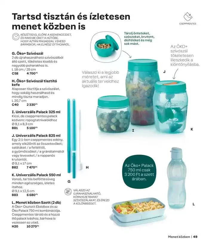 Katalógus Tupperware Autumn - Winter 2024/2025 Catalogue október 3.-tól március 23.-ig 2025. - Oldal 49