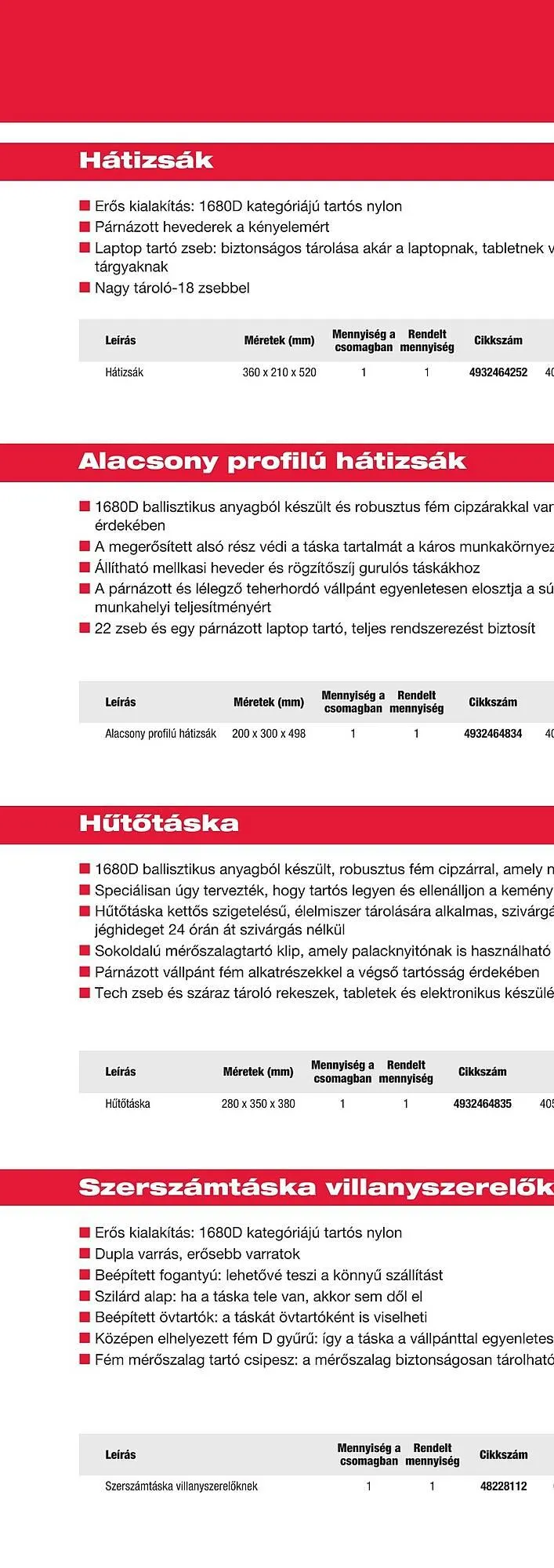 Katalógus Milwaukee akciós újság szeptember 16.-tól december 31.-ig 2025. - Oldal 764