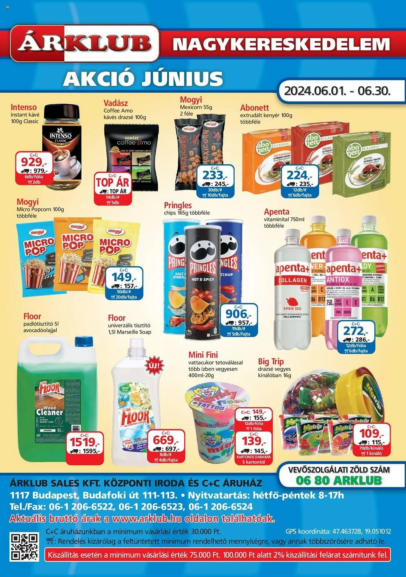 ÁRKLUB akciós újság - 1