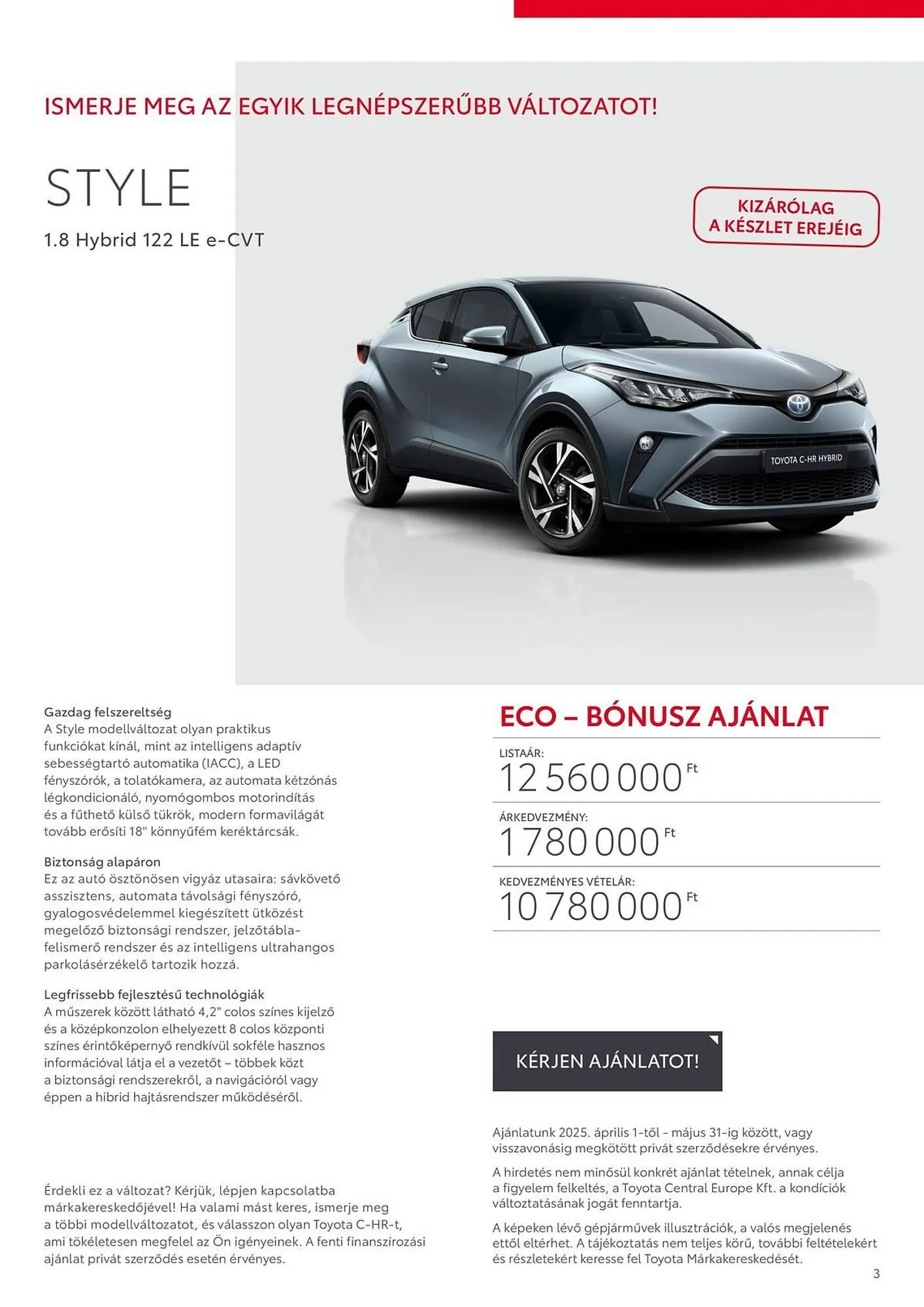 Katalógus Toyota akciós újság április 1.-tól május 31.-ig 2025. - Oldal 3