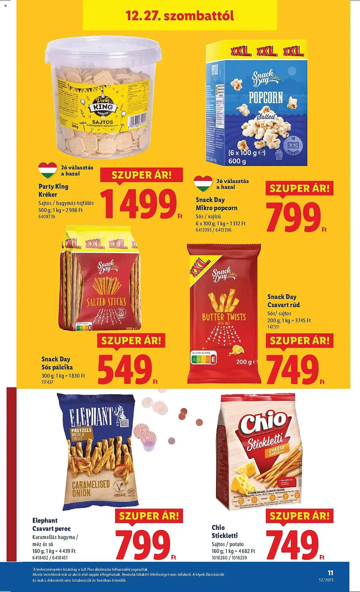 Katalógus Lidl akciós újság december 27.-tól december 31.-ig 2025. - Oldal 11