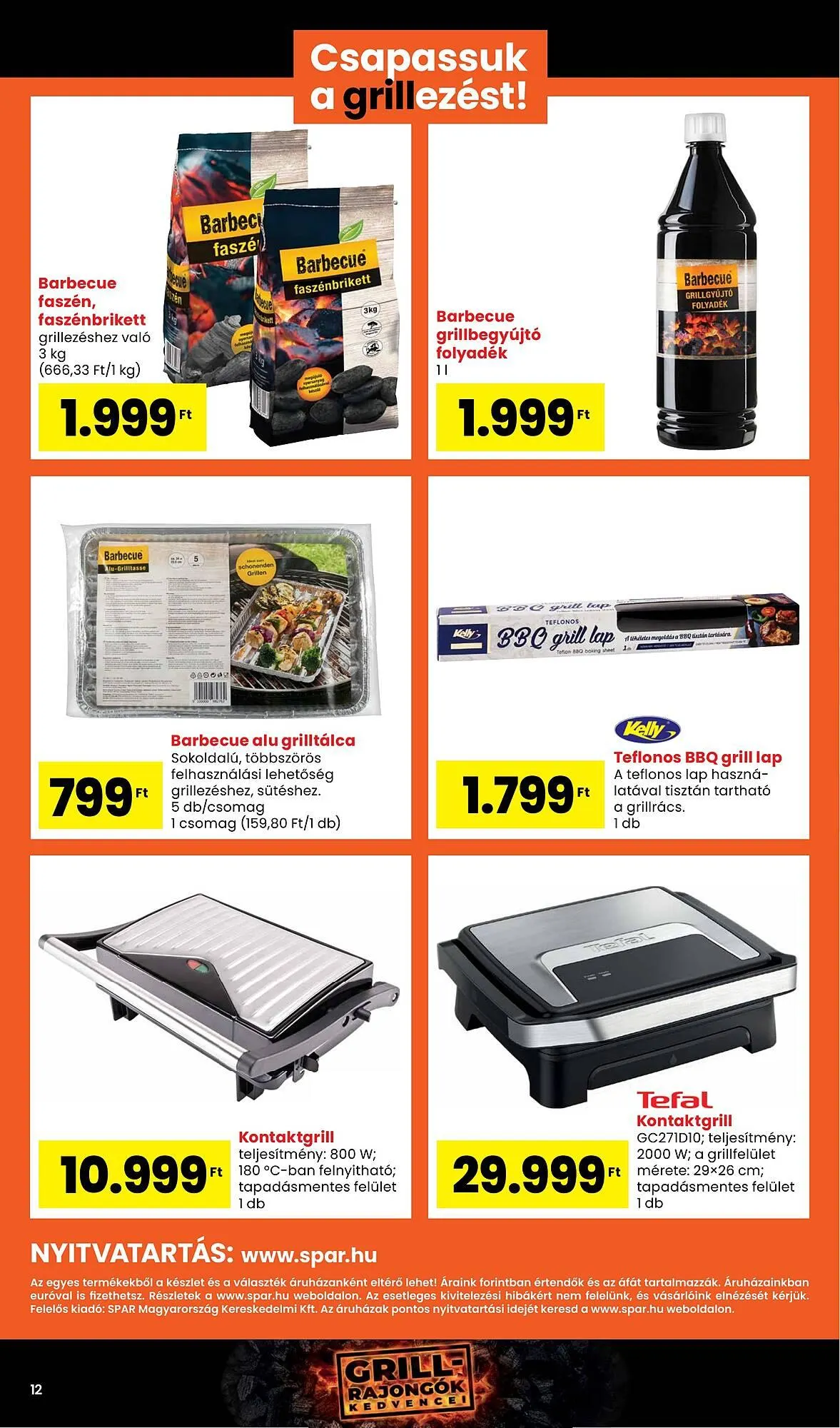 Katalógus Spar akciós újság május 2.-tól augusztus 4.-ig 2025. - Oldal 12