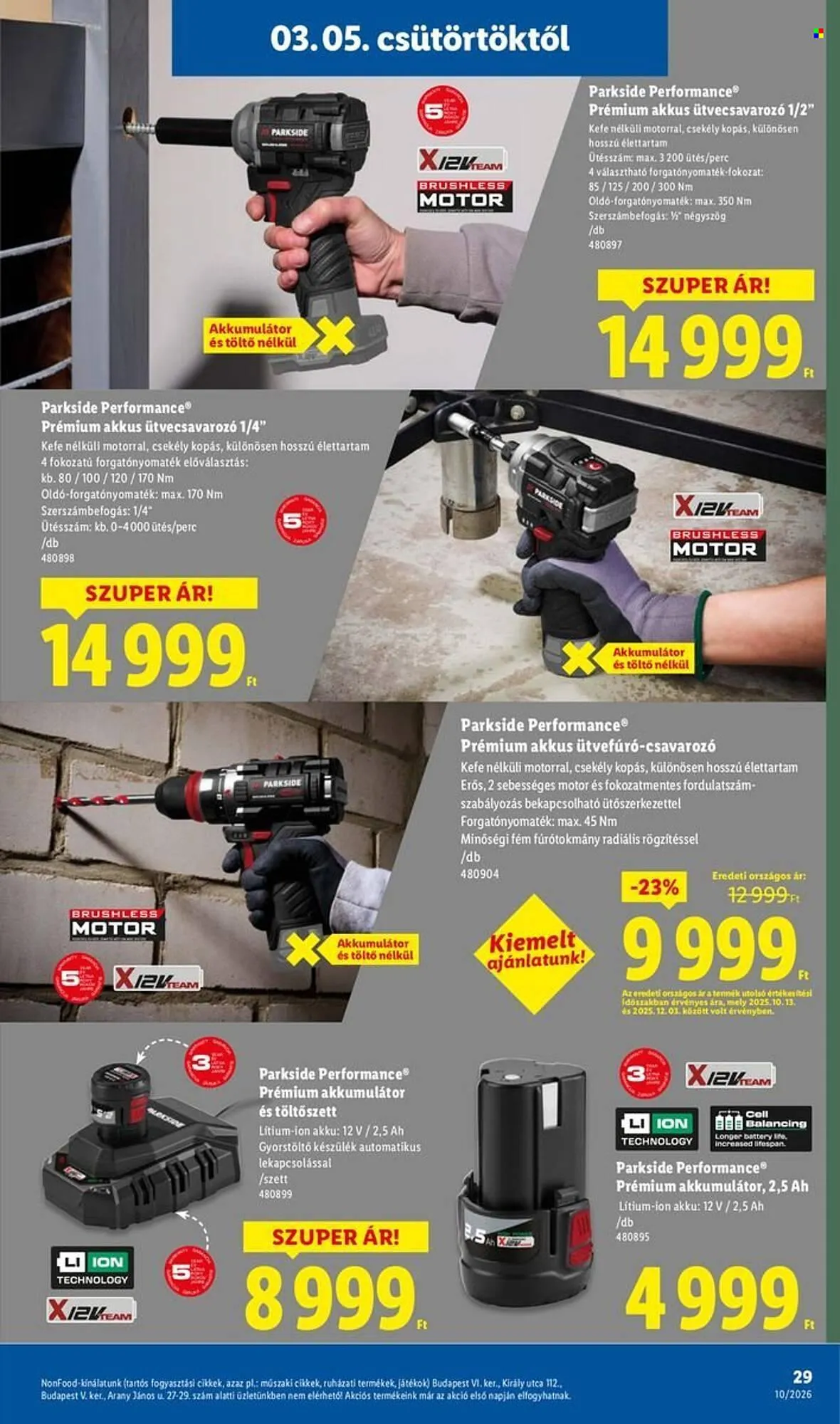 Katalógus Lidl akciós újság március 5.-tól március 11.-ig 2026. - Oldal 29