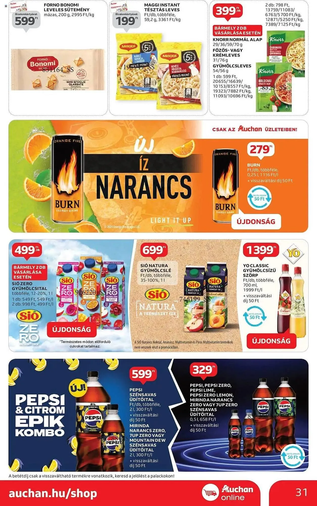 Katalógus Auchan akciós újság április 3.-tól április 9.-ig 2025. - Oldal 31