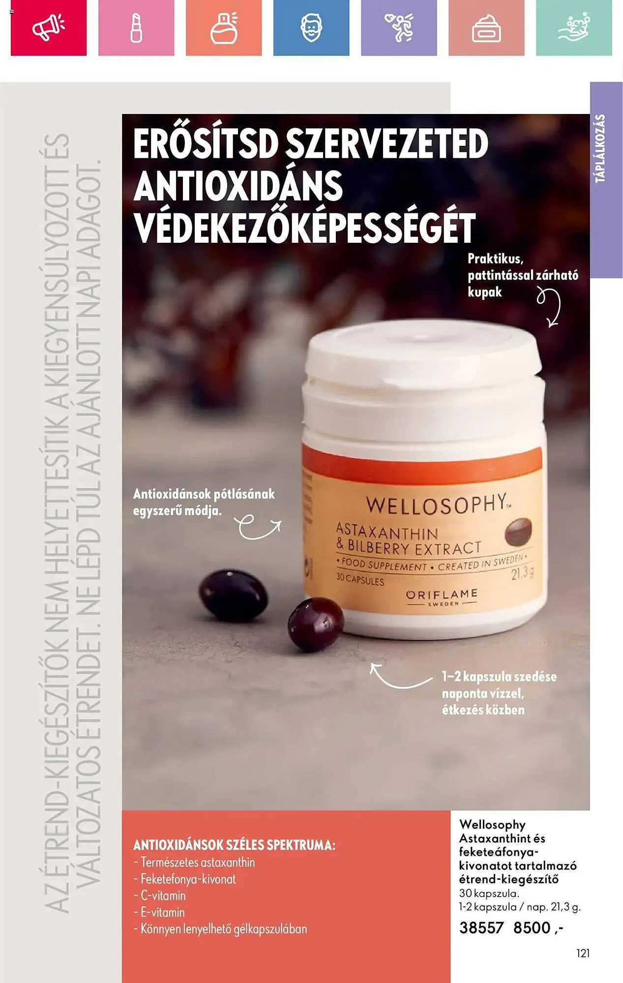 Katalógus Oriflame akciós újság július 27.-tól augusztus 16.-ig 2025. - Oldal 121