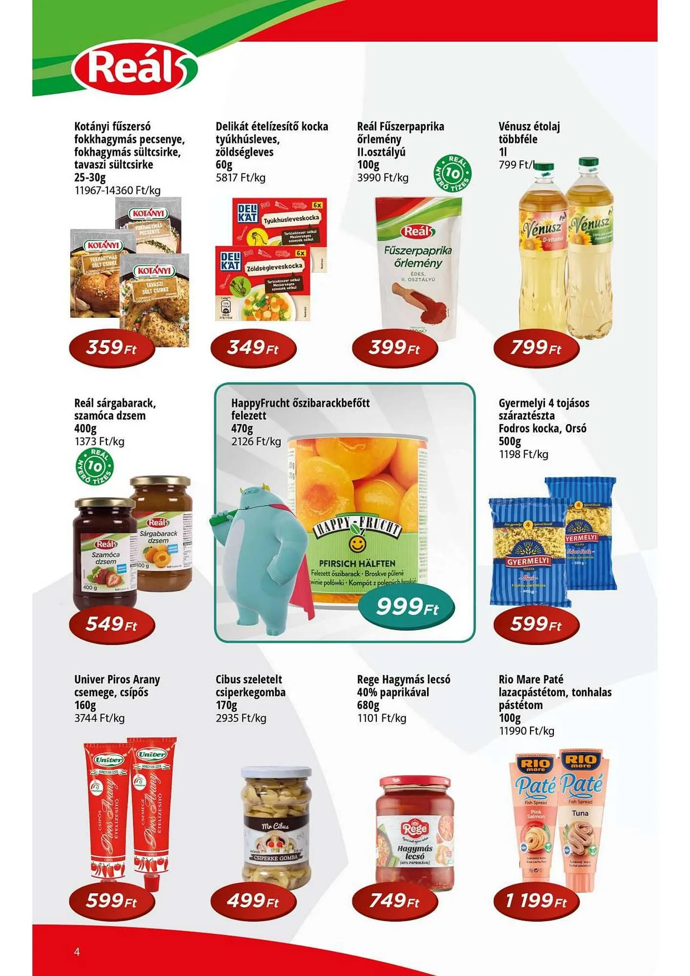 Katalógus Real akciós újság március 19.-tól március 30.-ig 2025. - Oldal 4