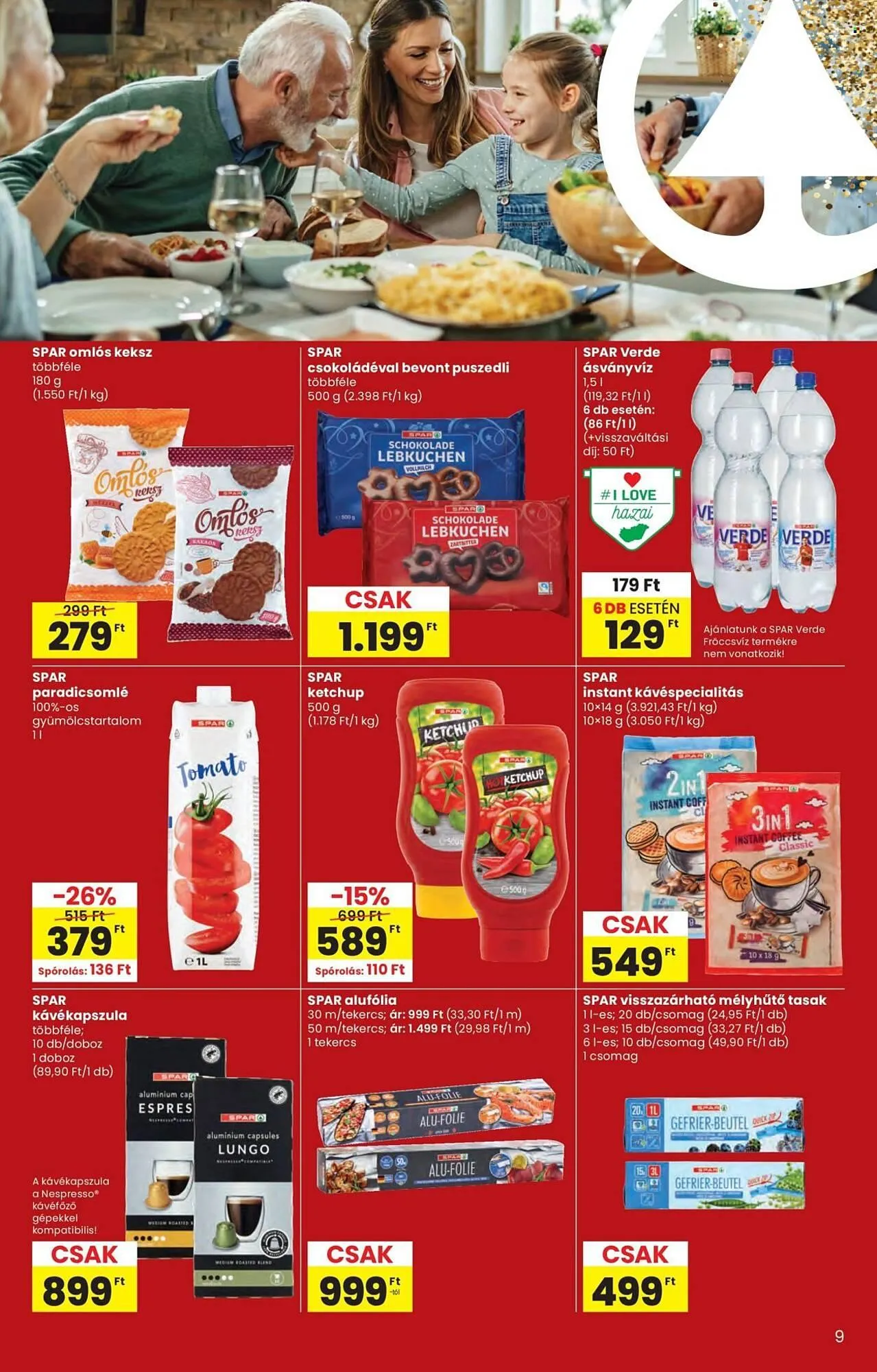 Katalógus Spar akciós újság január 21.-tól február 11.-ig 2026. - Oldal 9