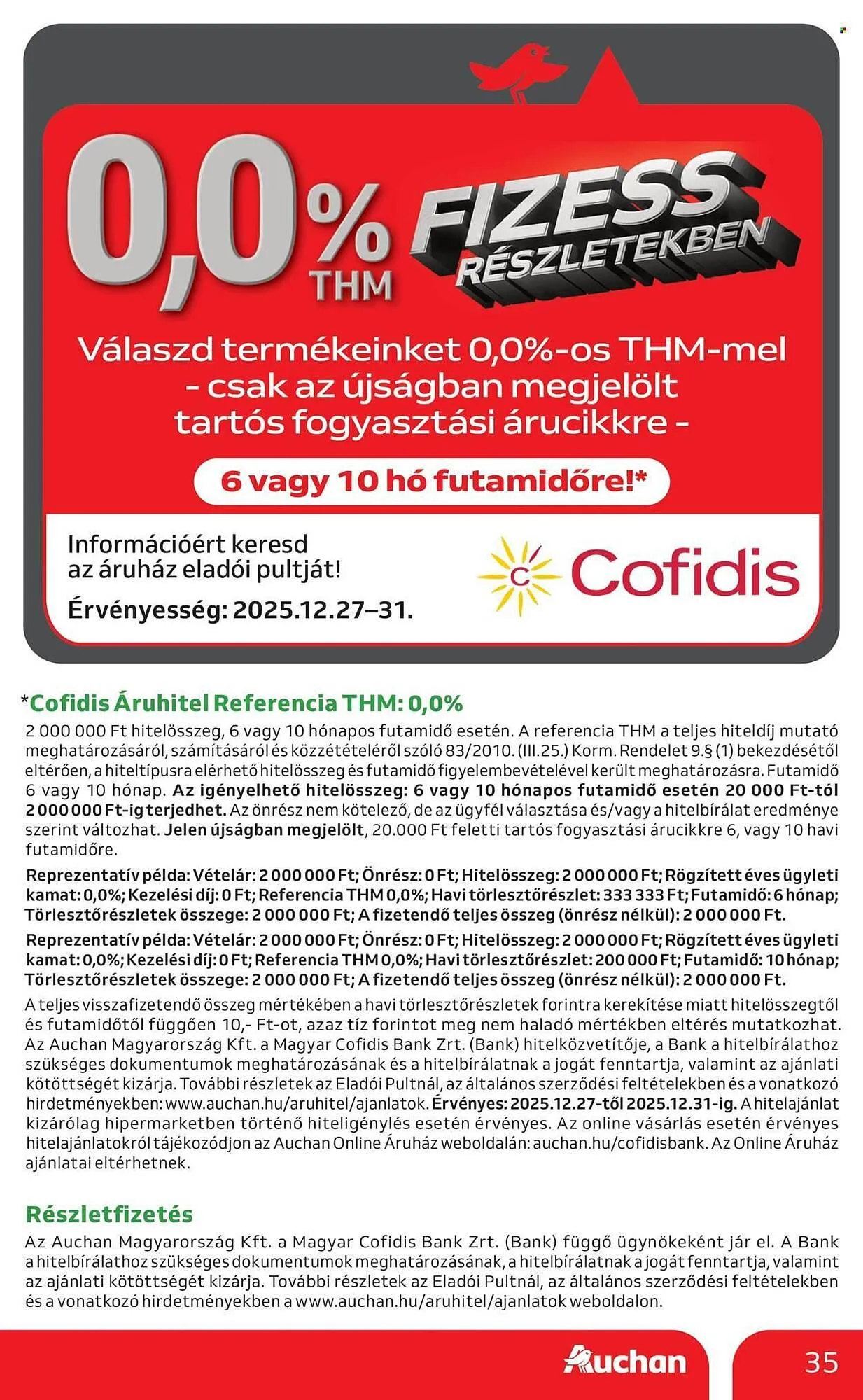 Katalógus Auchan akciós újság december 27.-tól december 31.-ig 2025. - Oldal 35