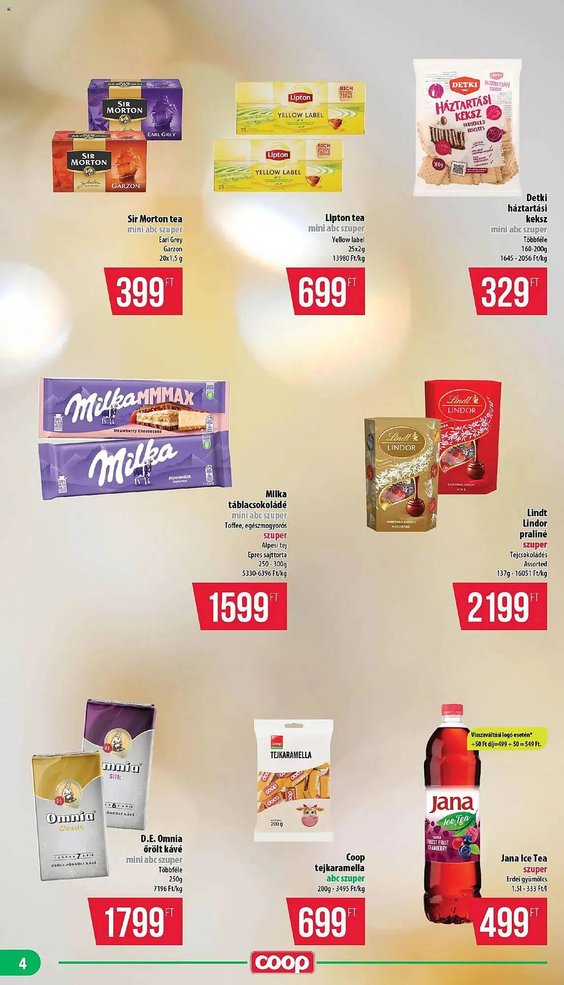 Katalógus Coop akciós újság január 15.-tól január 21.-ig 2026. - Oldal 4