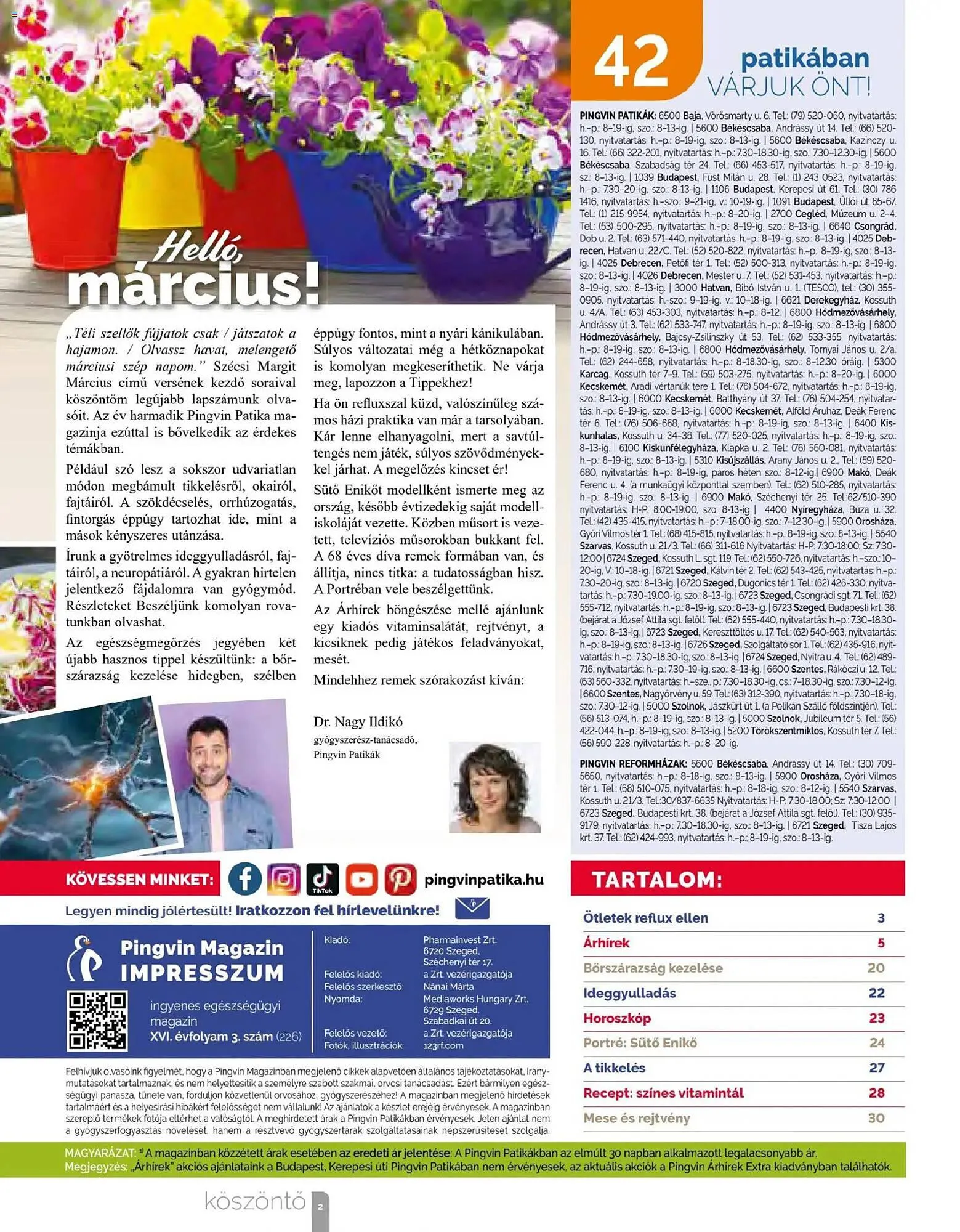 Katalógus Pingvin Patika akciós újság március 1.-tól március 31.-ig 2026. - Oldal 2