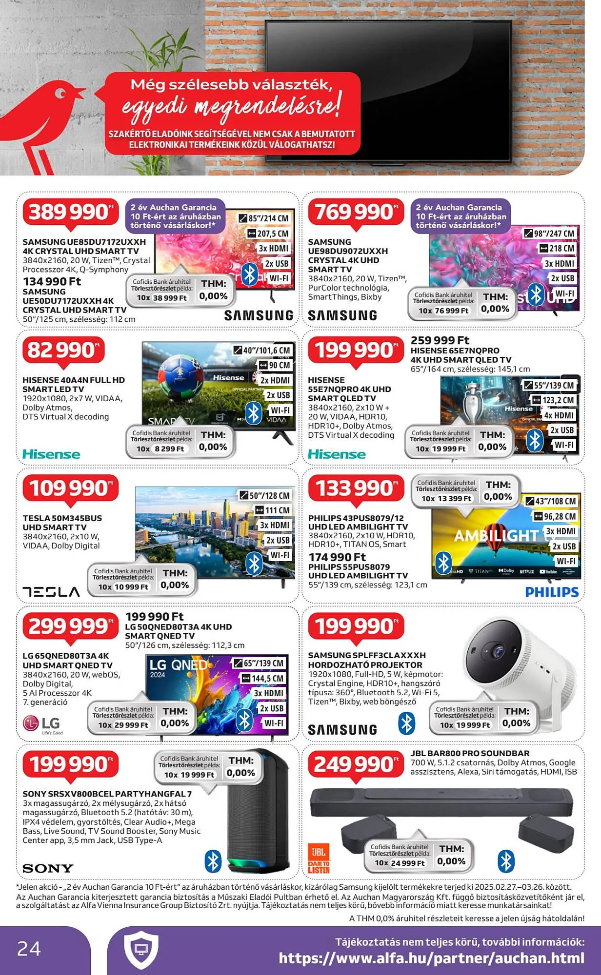 Katalógus Auchan akciós újság március 6.-tól március 19.-ig 2025. - Oldal 24