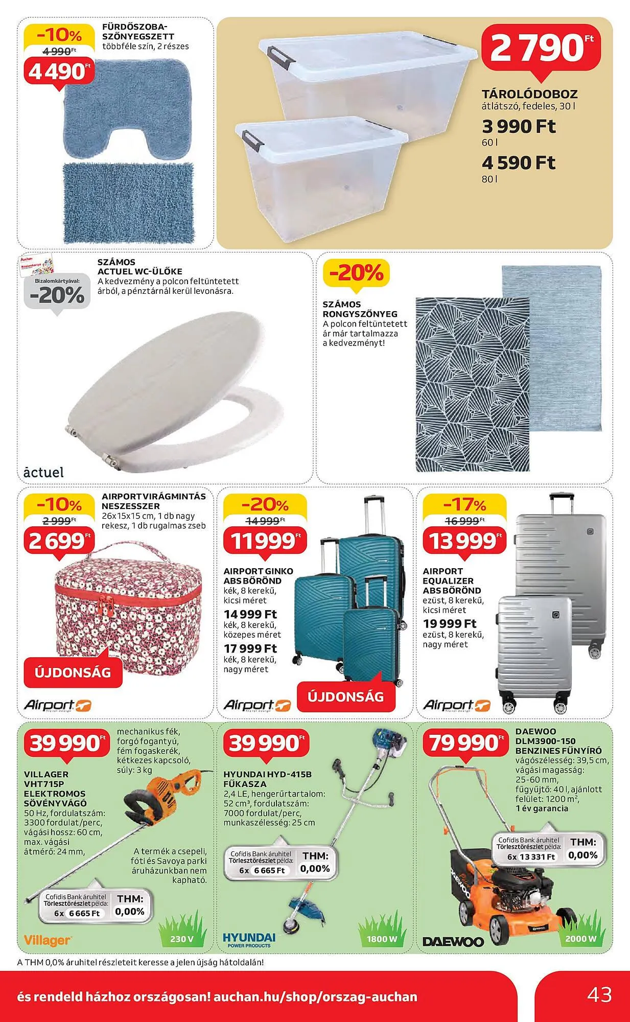 Katalógus Auchan akciós újság május 2.-tól május 7.-ig 2025. - Oldal 43