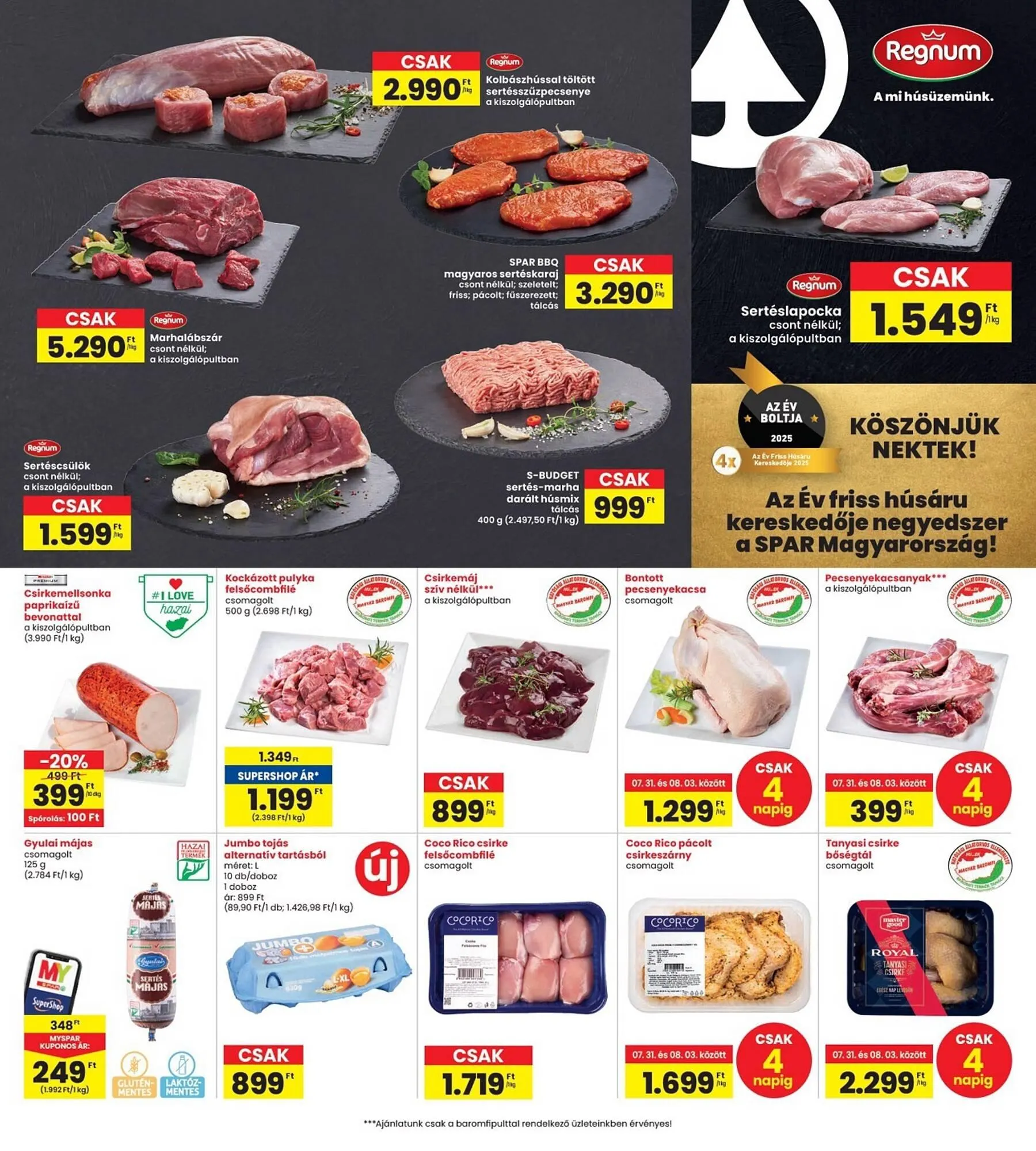 Katalógus Interspar akciós újság július 31.-tól augusztus 6.-ig 2025. - Oldal 4