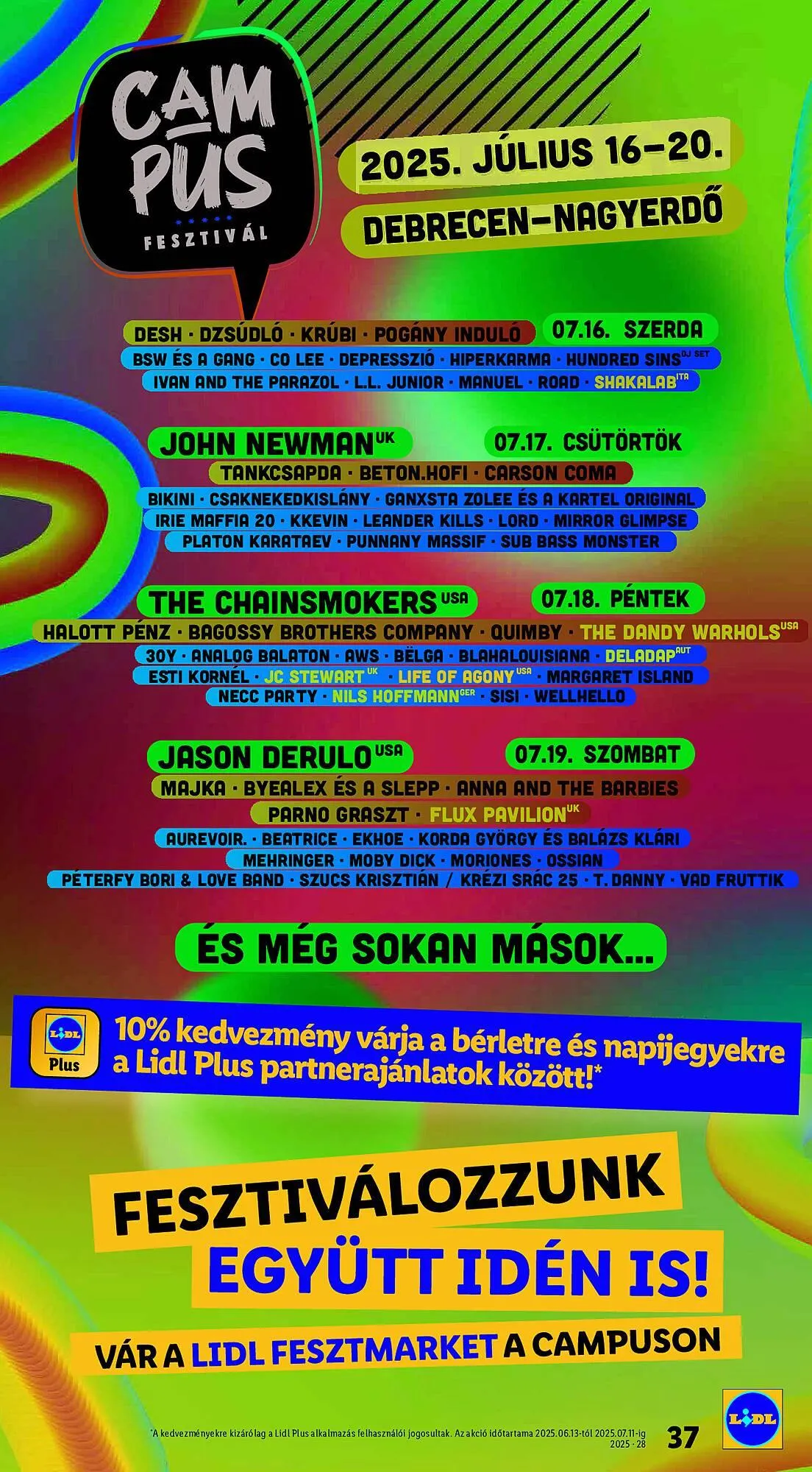 Katalógus Lidl akciós újság július 10.-tól július 16.-ig 2025. - Oldal 37