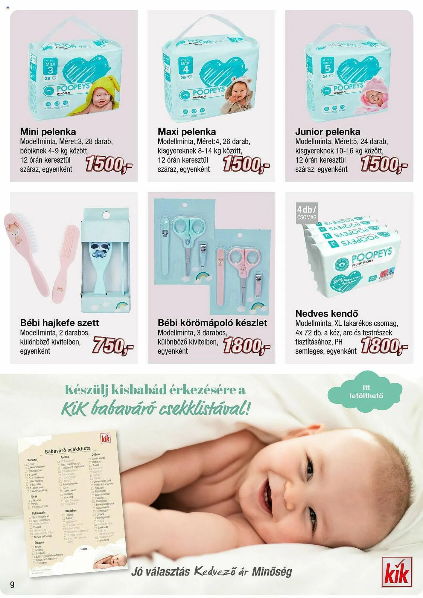 Katalógus Kik akciós újság szeptember 11.-tól szeptember 17.-ig 2023. - Oldal 9