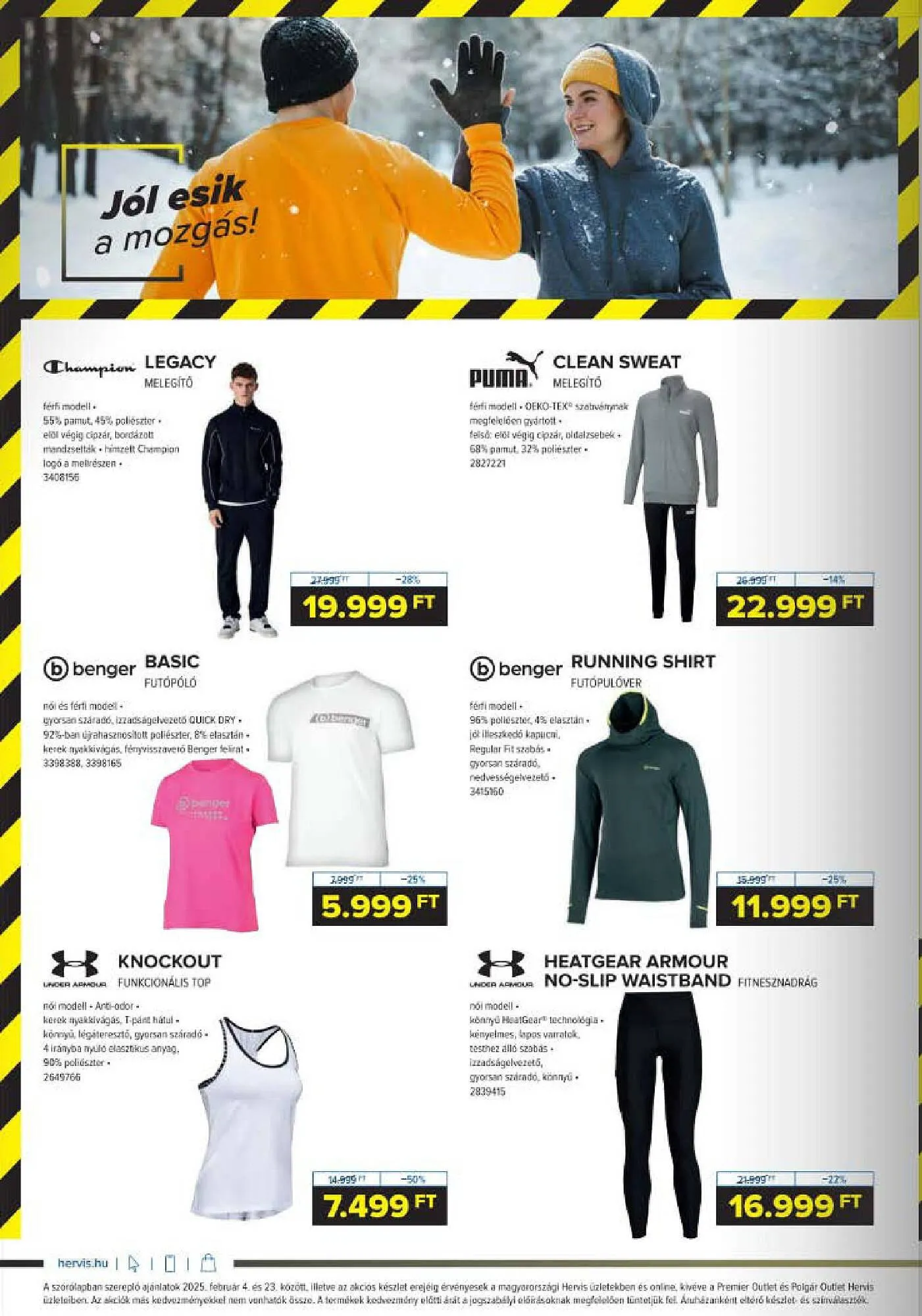 Katalógus Hervis akciós újság február 4.-tól február 23.-ig 2025. - Oldal 8