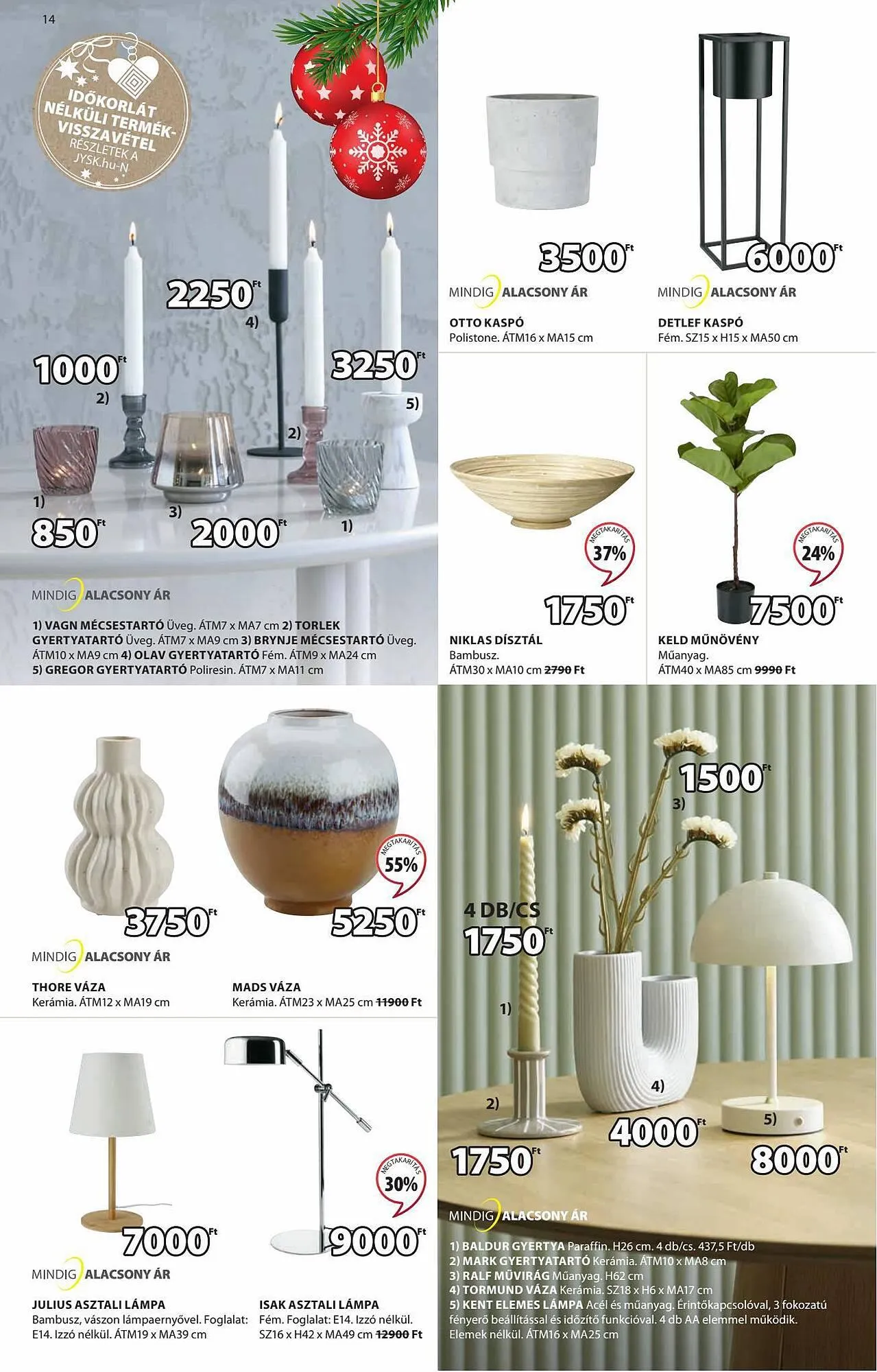 Katalógus JYSK akciós újság november 8.-tól november 26.-ig 2023. - Oldal 14