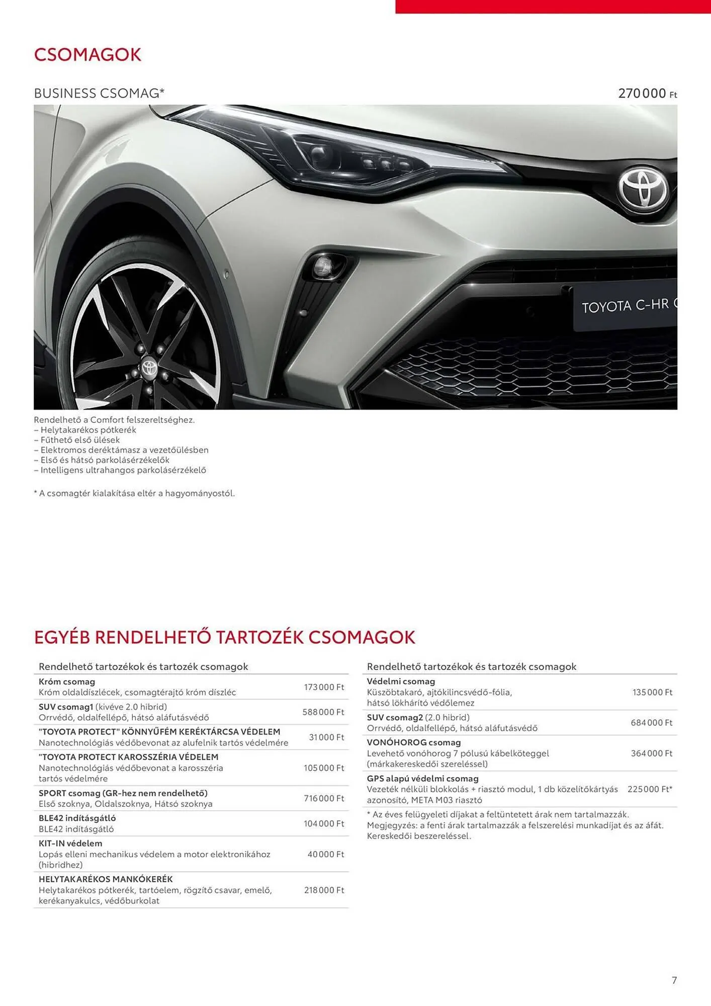 Katalógus Toyota akciós újság április 1.-tól május 31.-ig 2025. - Oldal 7