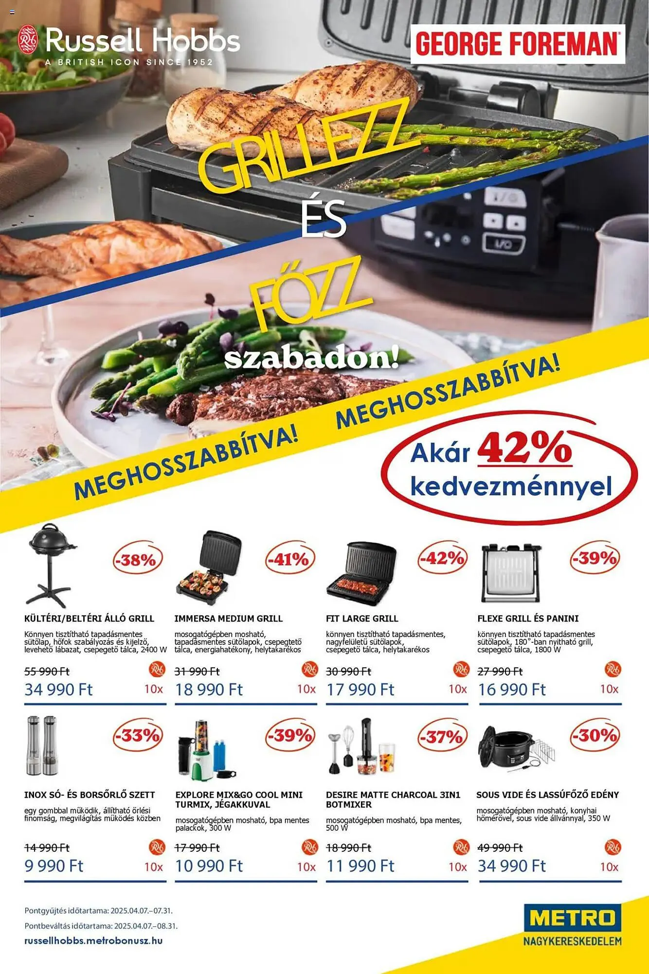 Katalógus Metro akciós újság augusztus 1.-tól augusztus 31.-ig 2025. - Oldal 30
