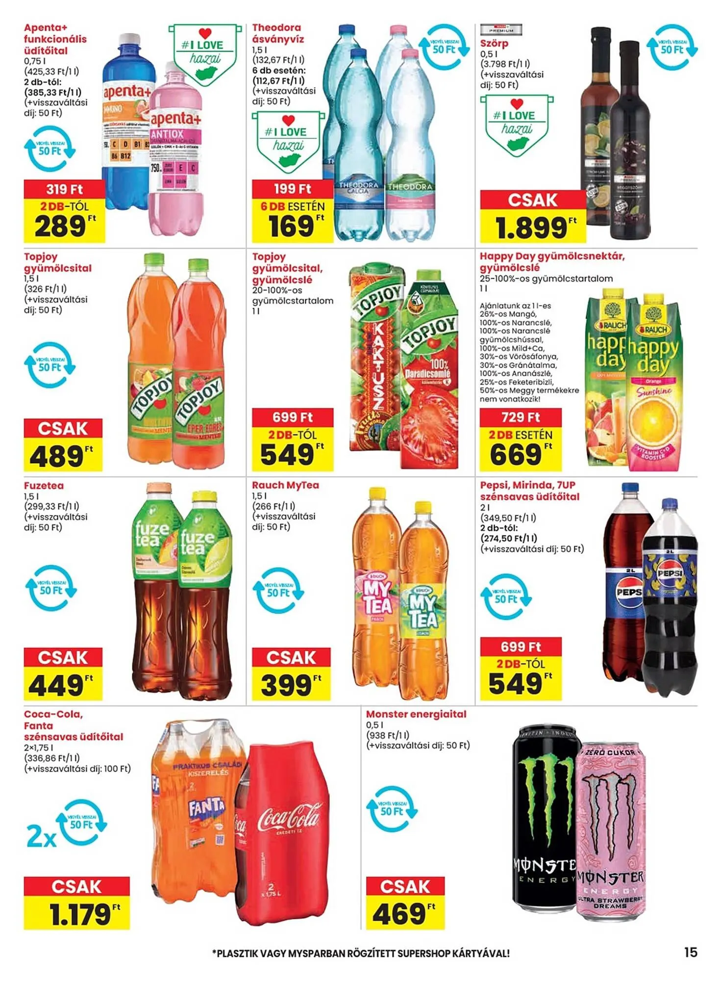 Katalógus Spar akciós újság július 10.-tól július 16.-ig 2025. - Oldal 15