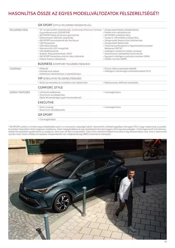 Katalógus Toyota C-HR Hybrid november 15.-tól november 15.-ig 2025. - Oldal 10