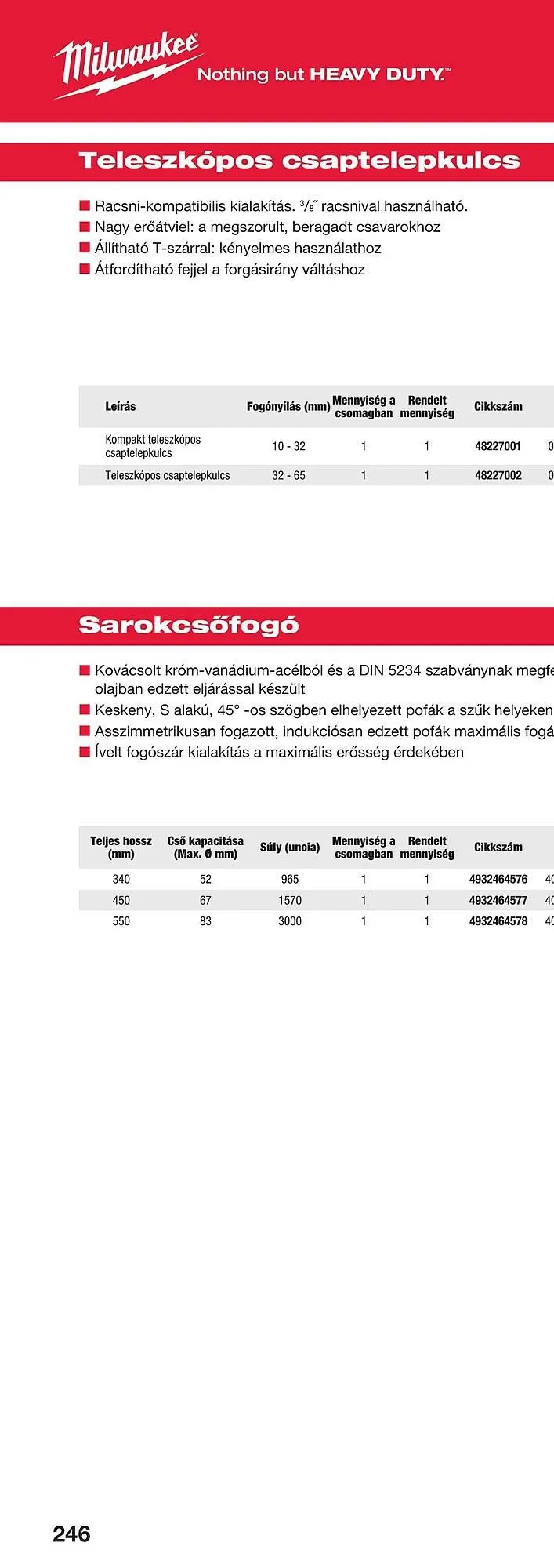 Katalógus Milwaukee akciós újság szeptember 16.-tól december 31.-ig 2025. - Oldal 490