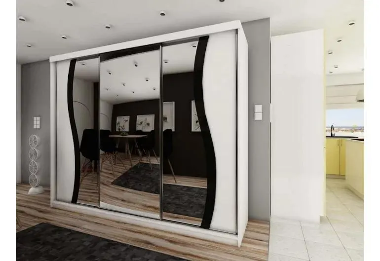 TALIA 9 ruhásszekrény tükörrel