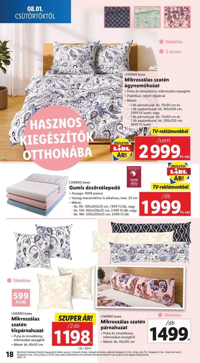 Katalógus Akciós újság – 31. hét augusztus 6.-tól augusztus 7.-ig 2024. - Oldal 18