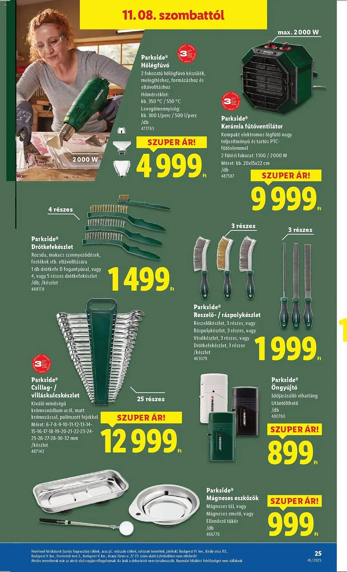 Katalógus Lidl akciós újság november 6.-tól november 12.-ig 2025. - Oldal 25