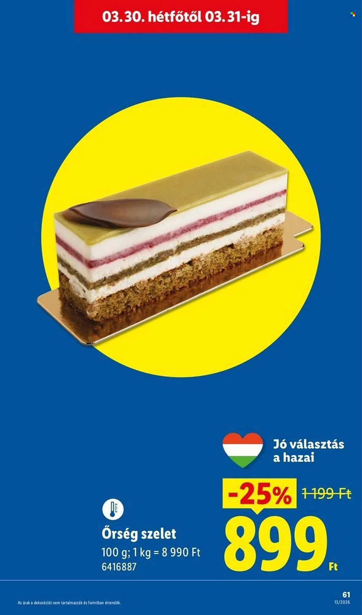 Katalógus Lidl akciós újság március 26.-tól április 1.-ig 2026. - Oldal 61