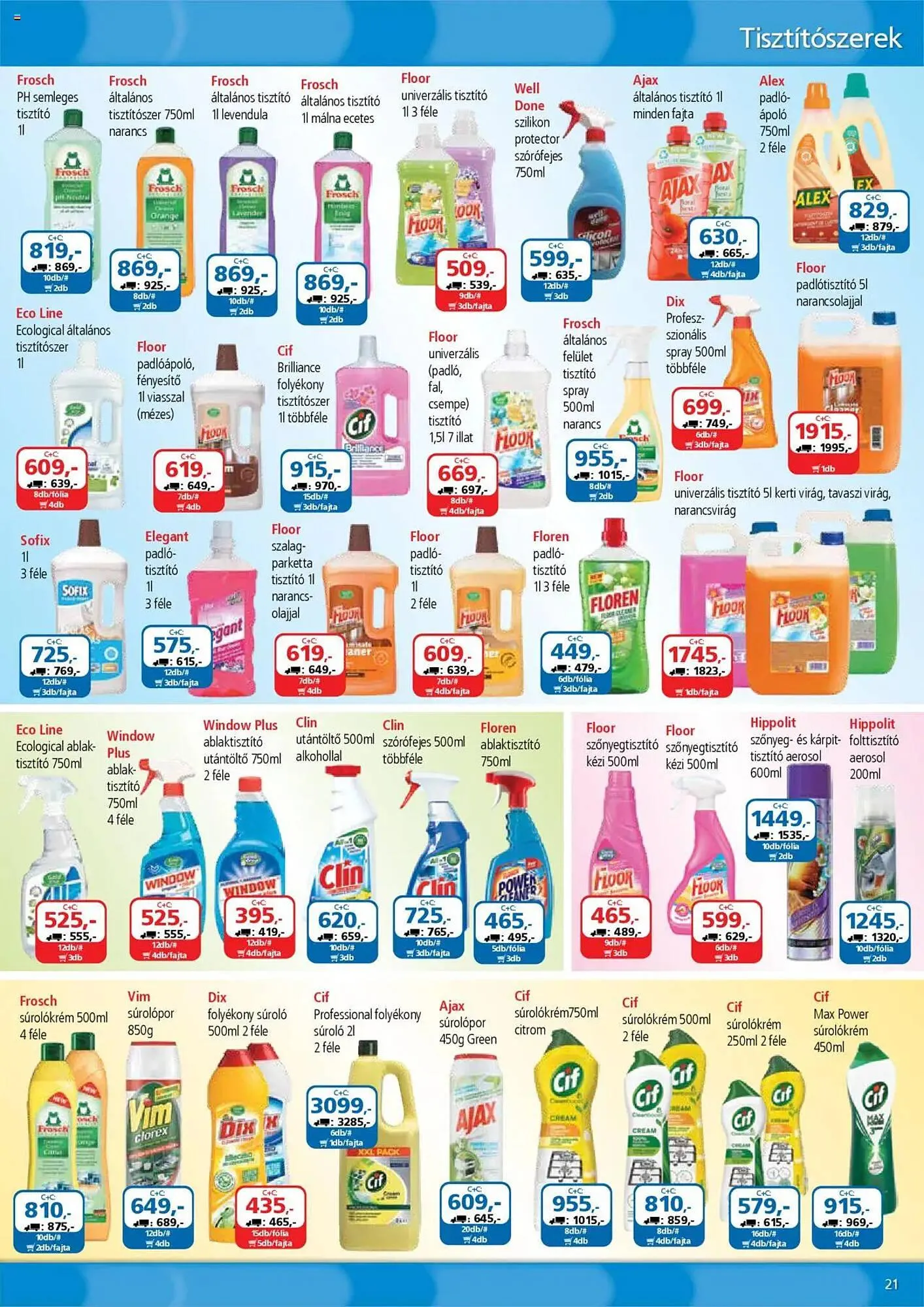 Katalógus ÁRKLUB akciós újság augusztus 1.-tól augusztus 31.-ig 2025. - Oldal 21