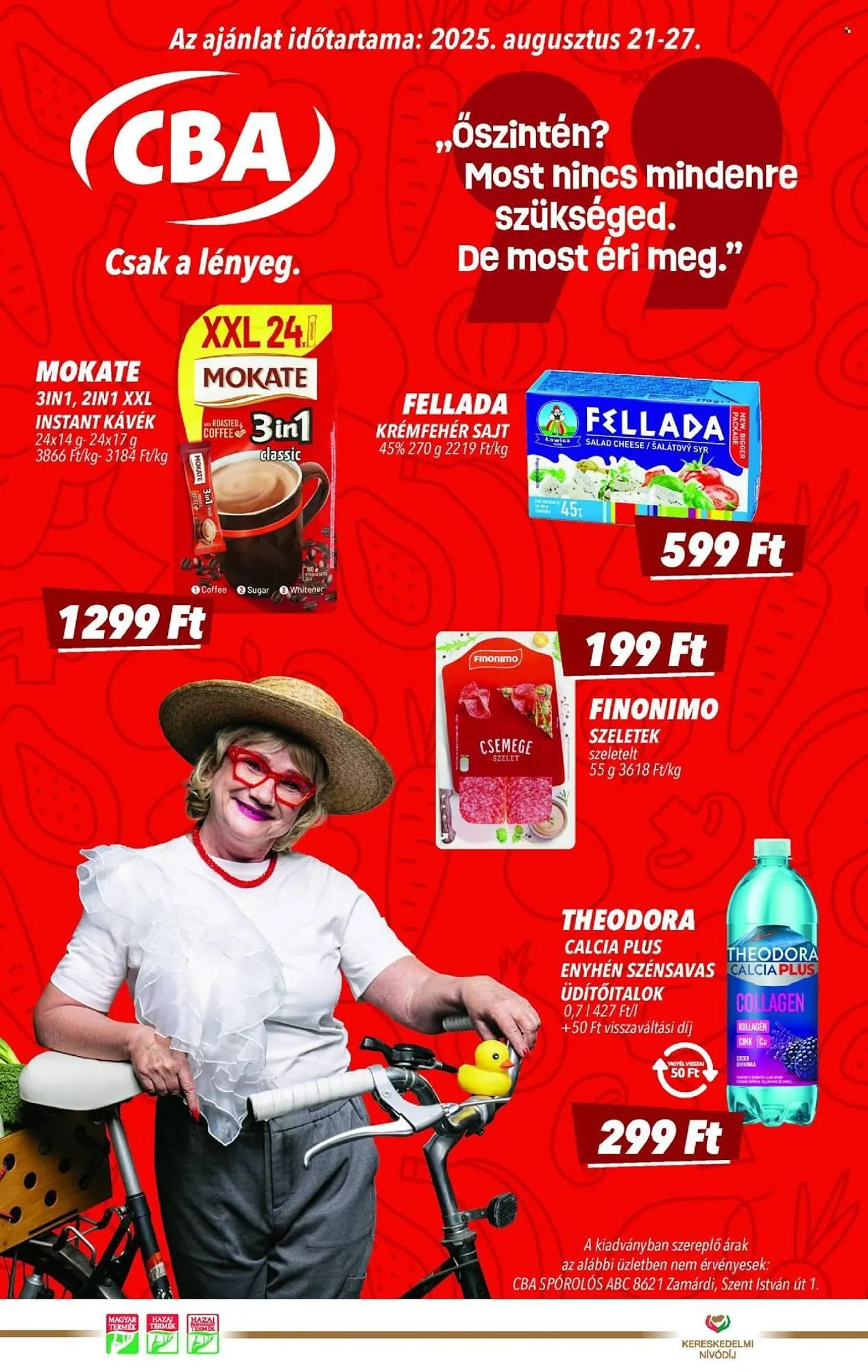 CBA akciós újság - 1