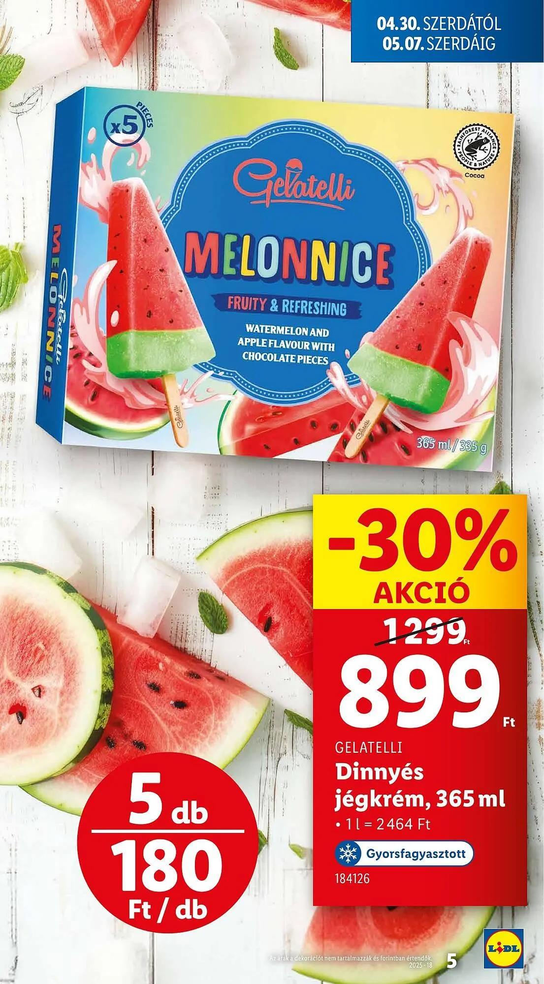 Katalógus Lidl akciós újság április 30.-tól május 4.-ig 2025. - Oldal 5