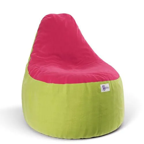 Zöld-Pink Babzsákfotel