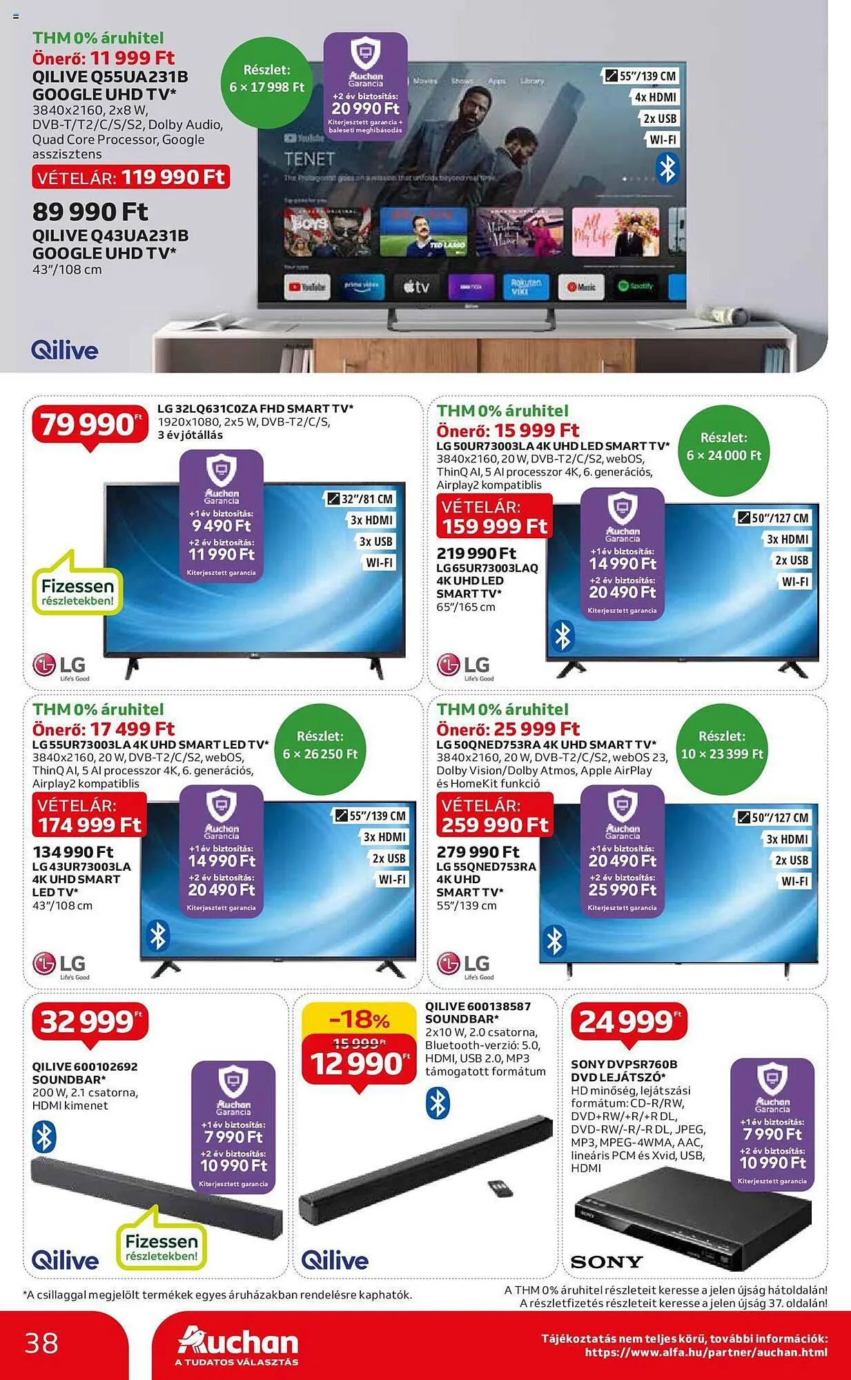Katalógus Auchan akciós újság szeptember 28.-tól október 4.-ig 2023. - Oldal 38