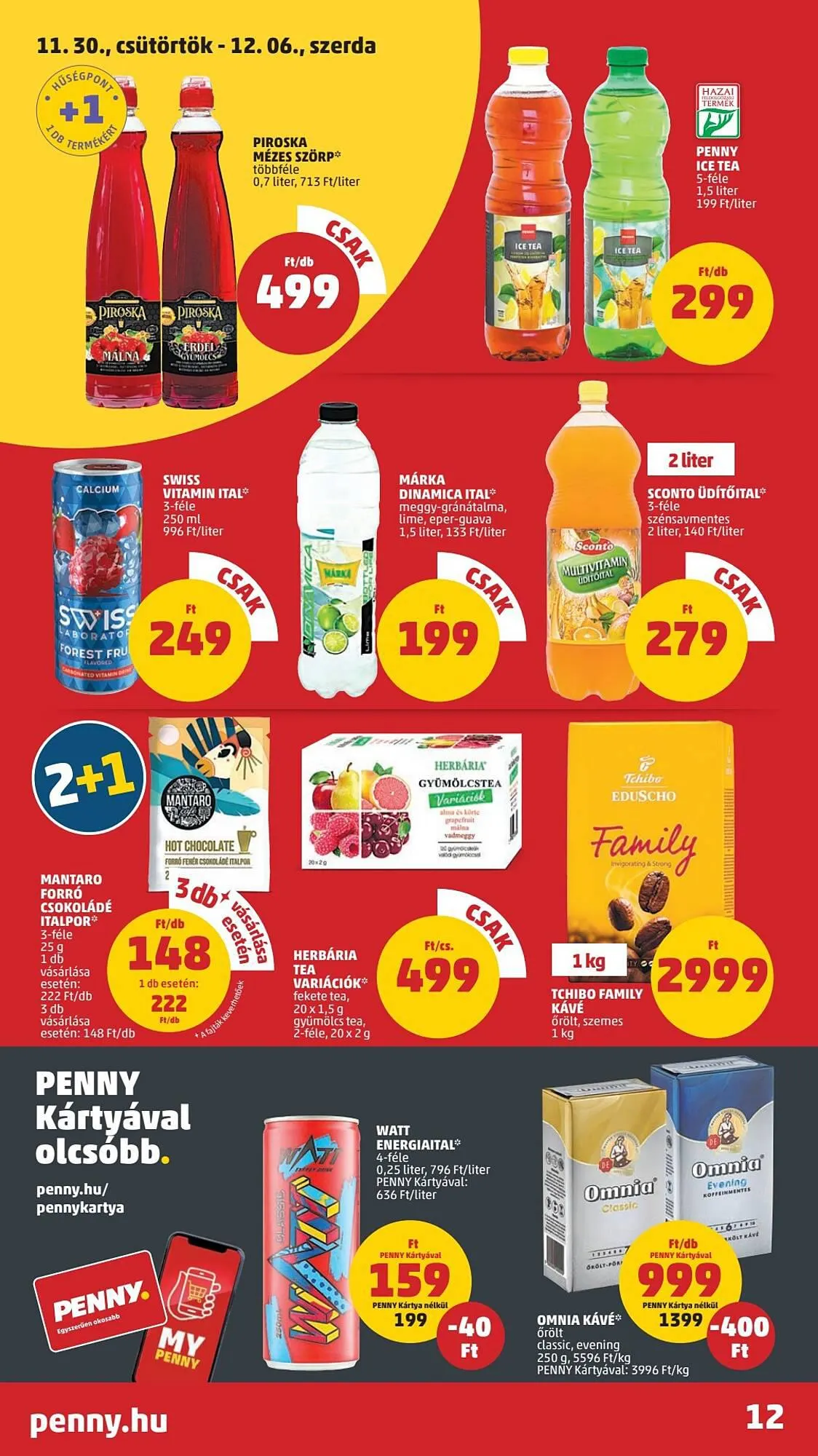 Katalógus PENNY akciós újság november 30.-tól december 6.-ig 2023. - Oldal 12