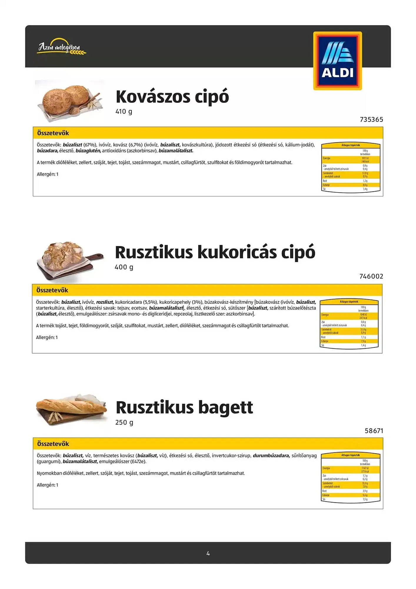 Katalógus ALDI akciós újság január 30.-tól február 13.-ig 2025. - Oldal 4