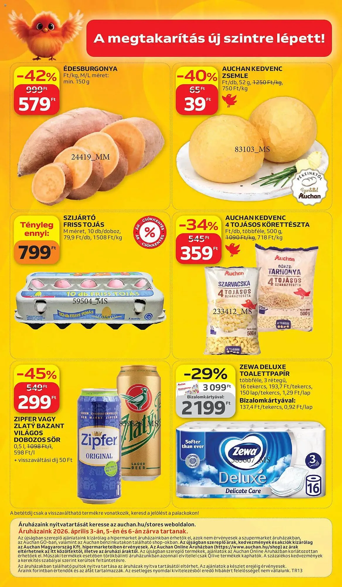Katalógus Auchan akciós újság március 26.-tól április 8.-ig 2026. - Oldal 60