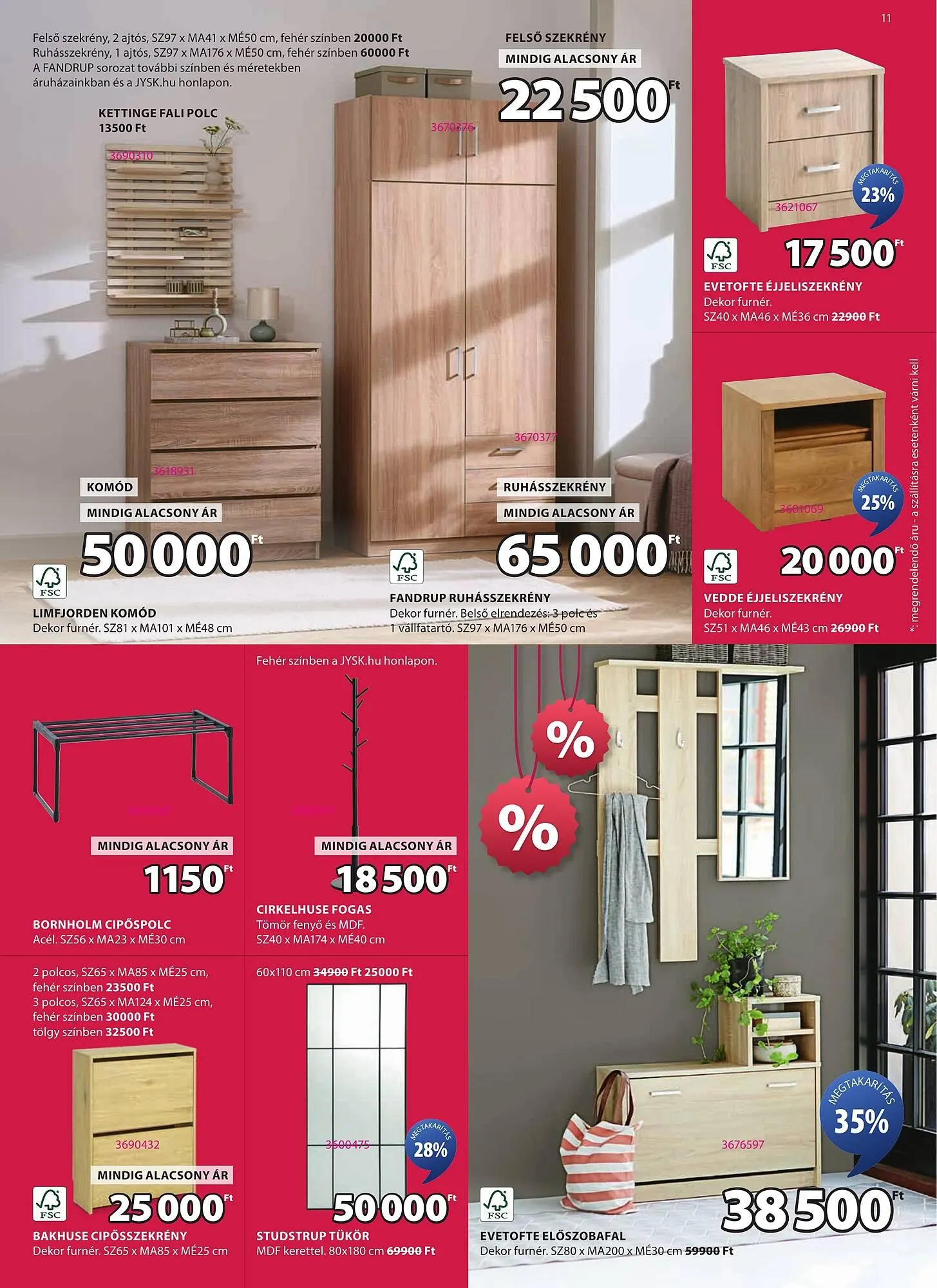 Katalógus JYSK akciós újság január 1.-tól február 2.-ig 2025. - Oldal 11