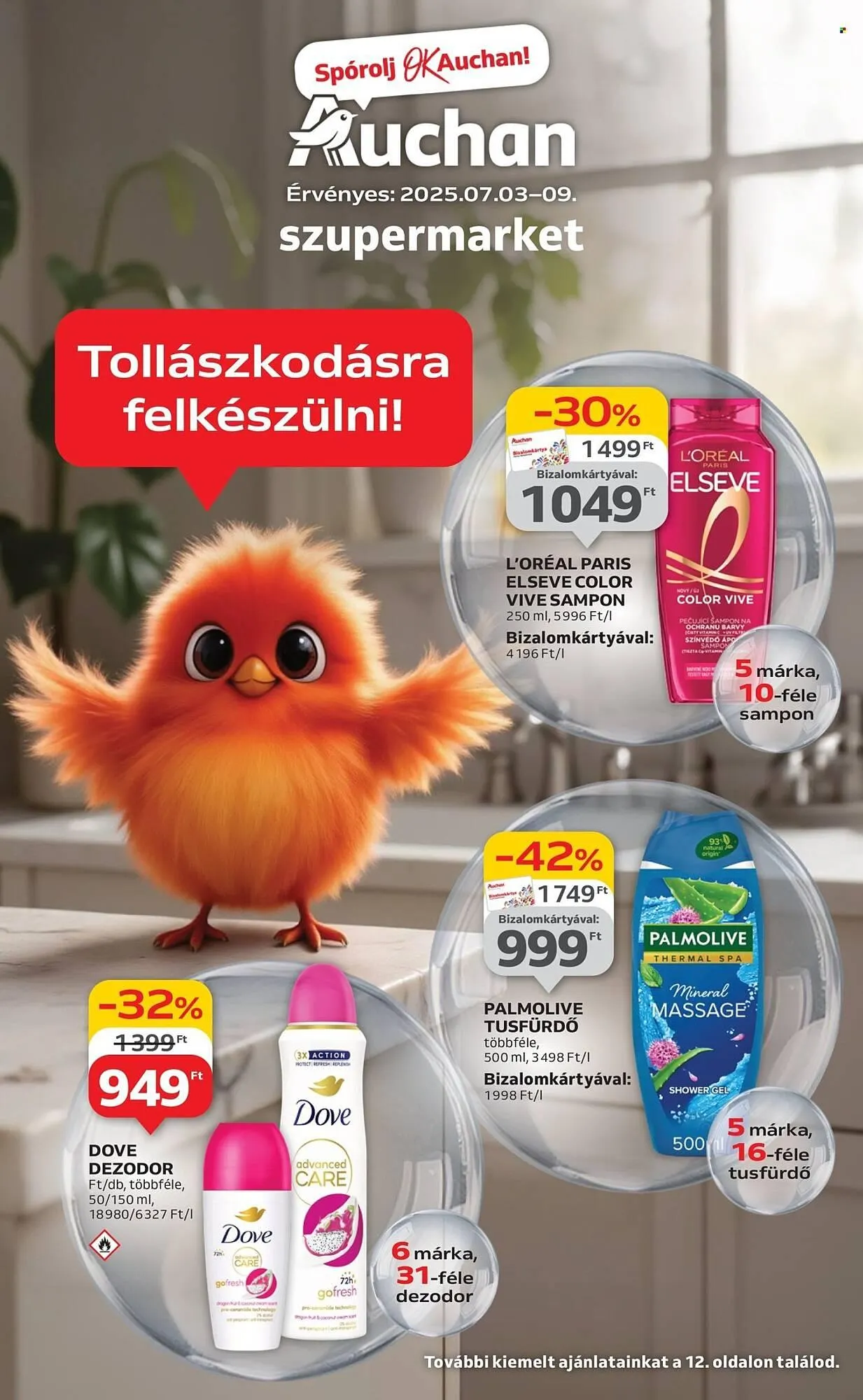 Katalógus Auchan akciós újság július 3.-tól július 9.-ig 2025. - Oldal 1