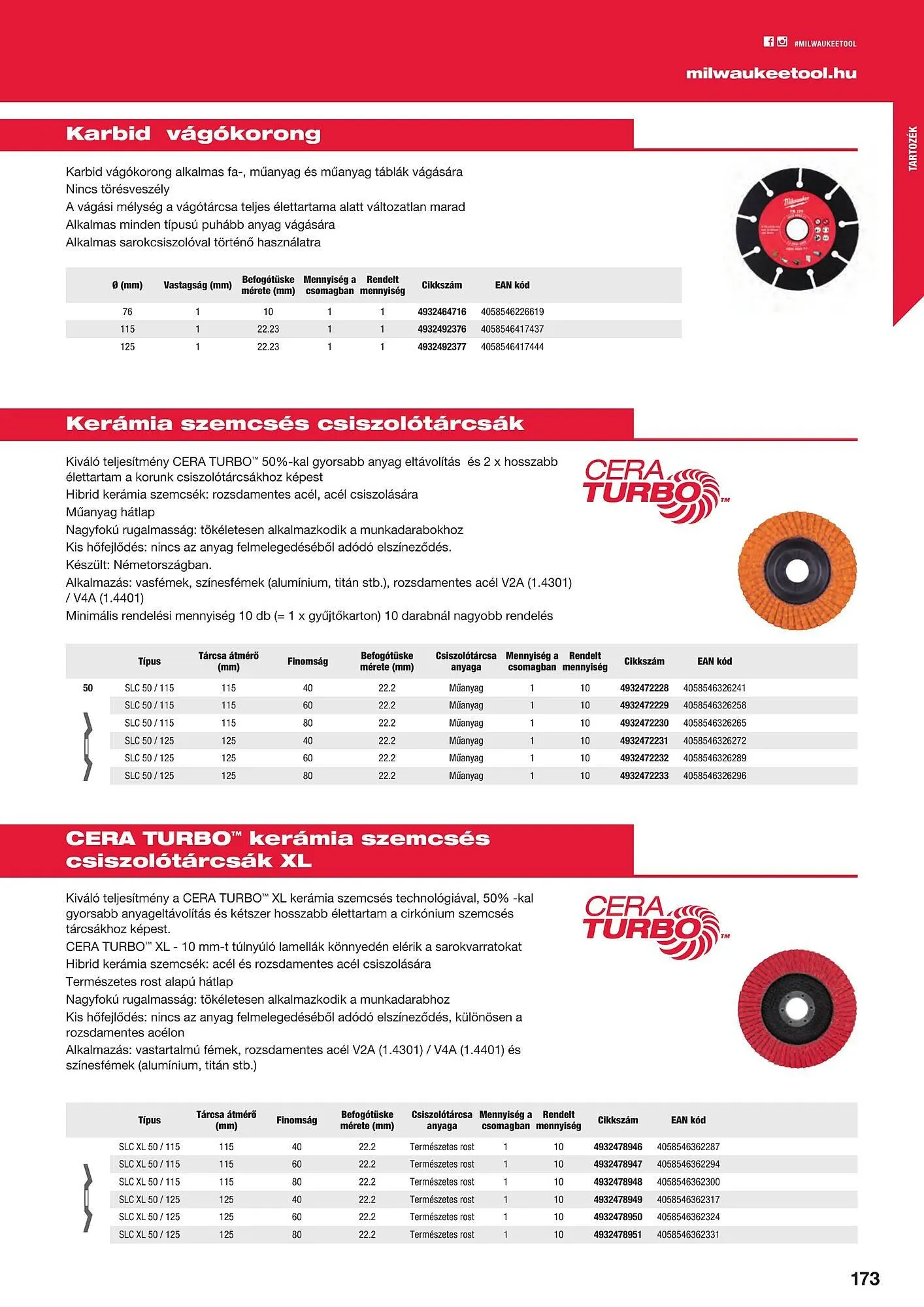 Katalógus Milwaukee akciós újság szeptember 16.-tól december 31.-ig 2025. - Oldal 173
