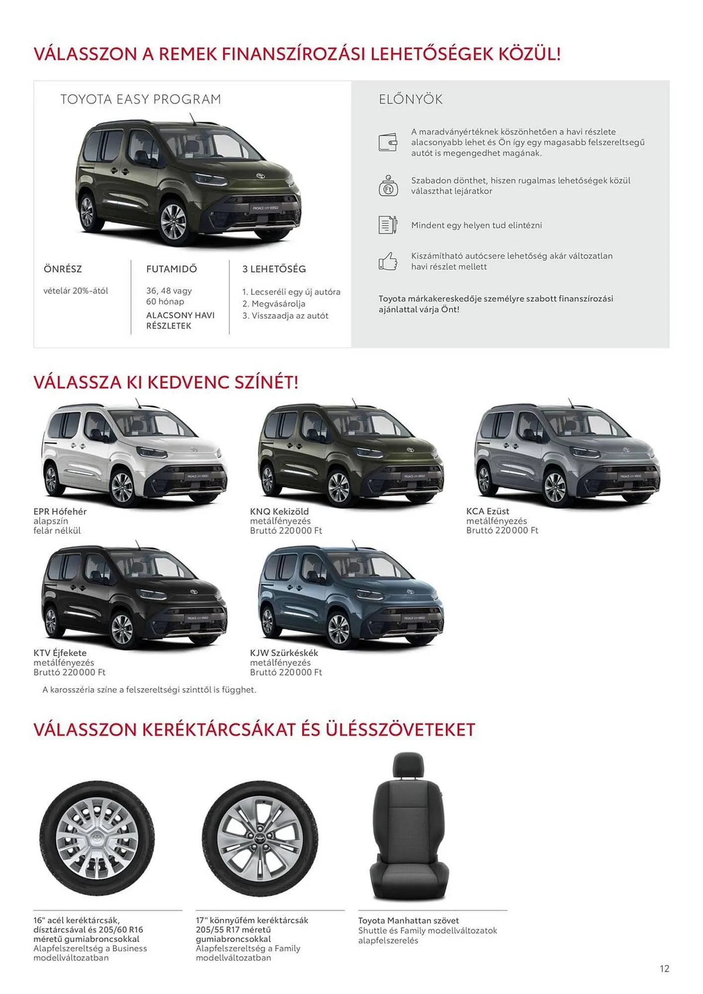Katalógus Toyota akciós újság április 1.-tól május 31.-ig 2025. - Oldal 12