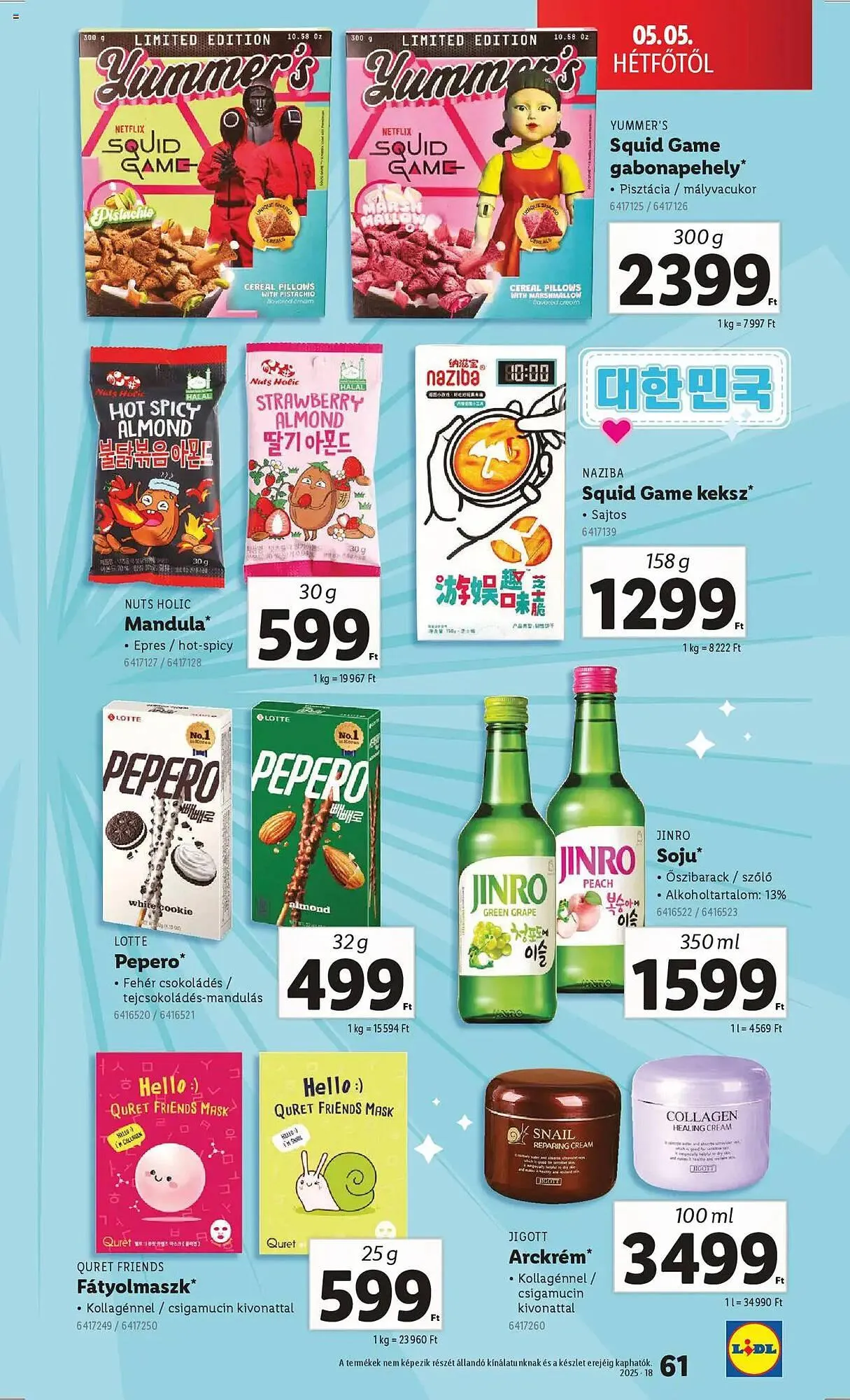 Katalógus Lidl akciós újság április 30.-tól május 7.-ig 2025. - Oldal 61
