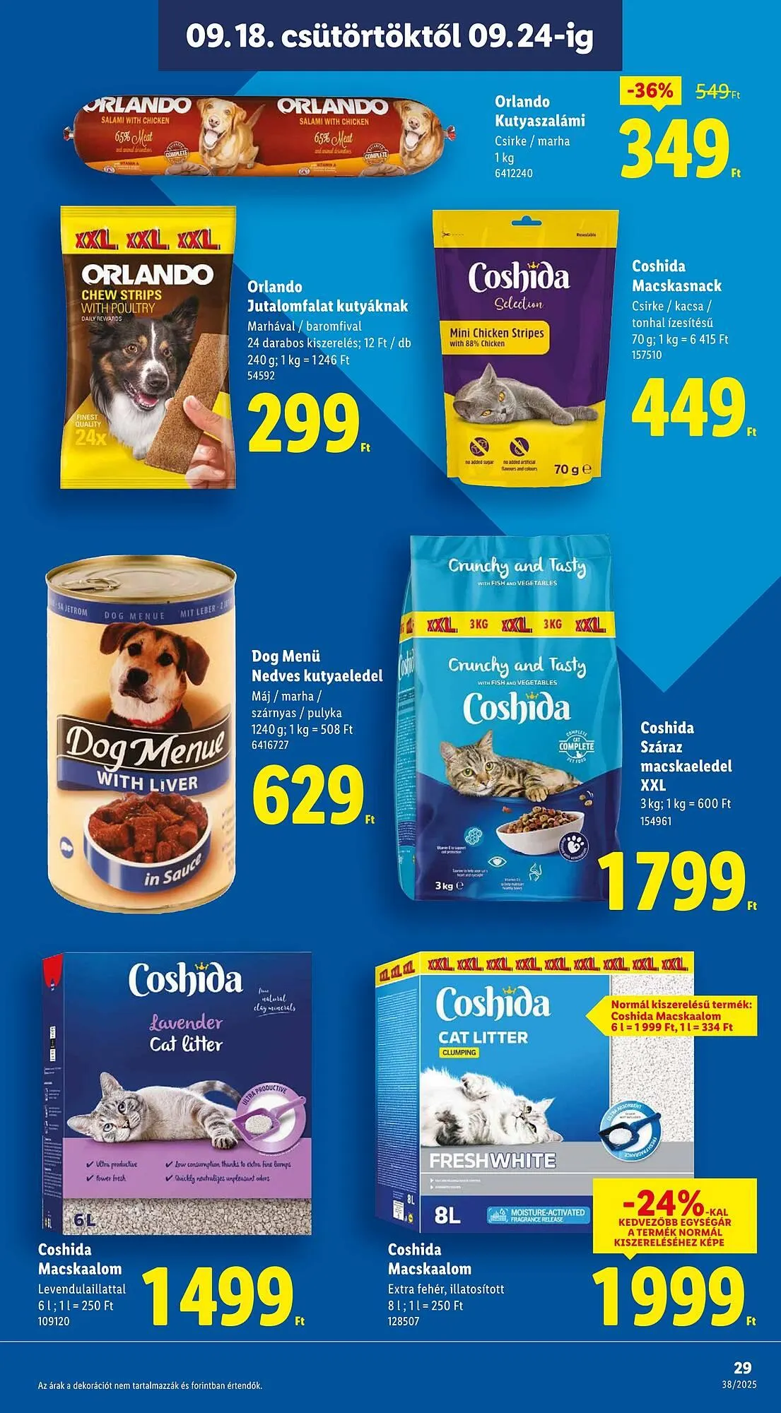 Katalógus Lidl akciós újság szeptember 11.-tól december 31.-ig 2025. - Oldal 29