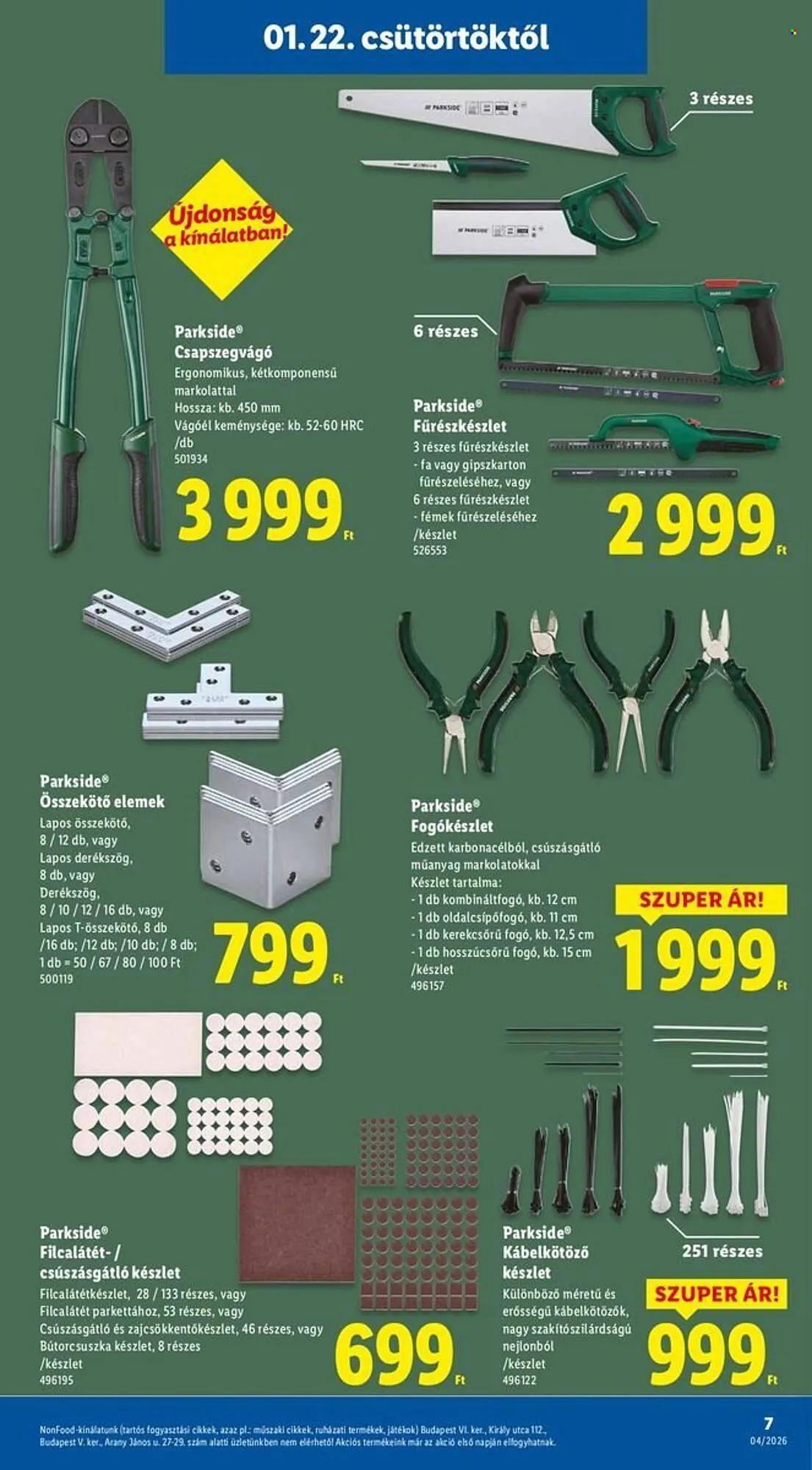 Katalógus Lidl akciós újság január 22.-tól január 28.-ig 2026. - Oldal 7